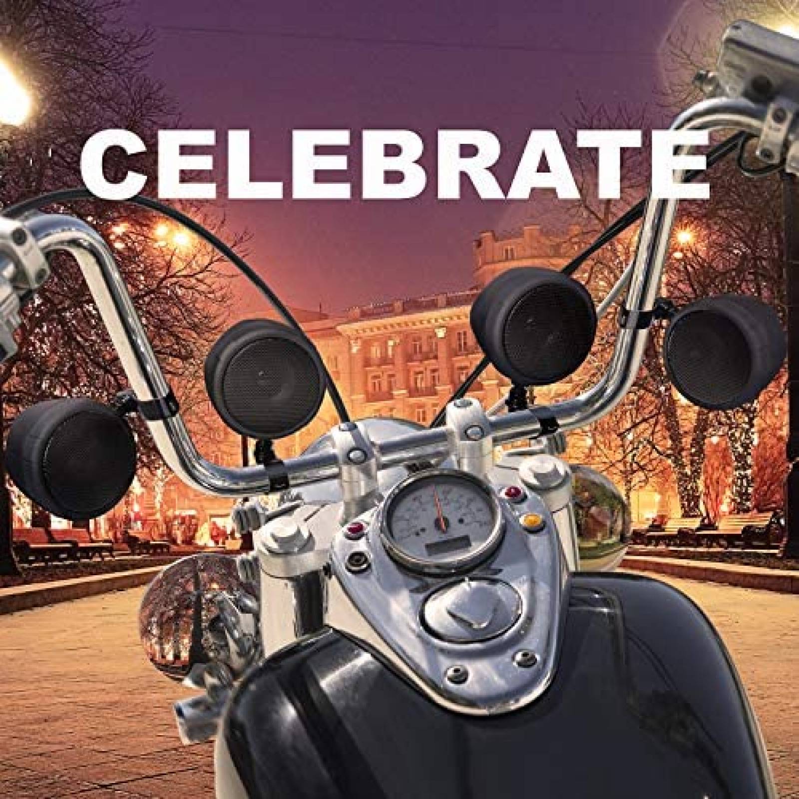 Bocina para motocicleta BOSS MCBK470B Bluetooth -Negro