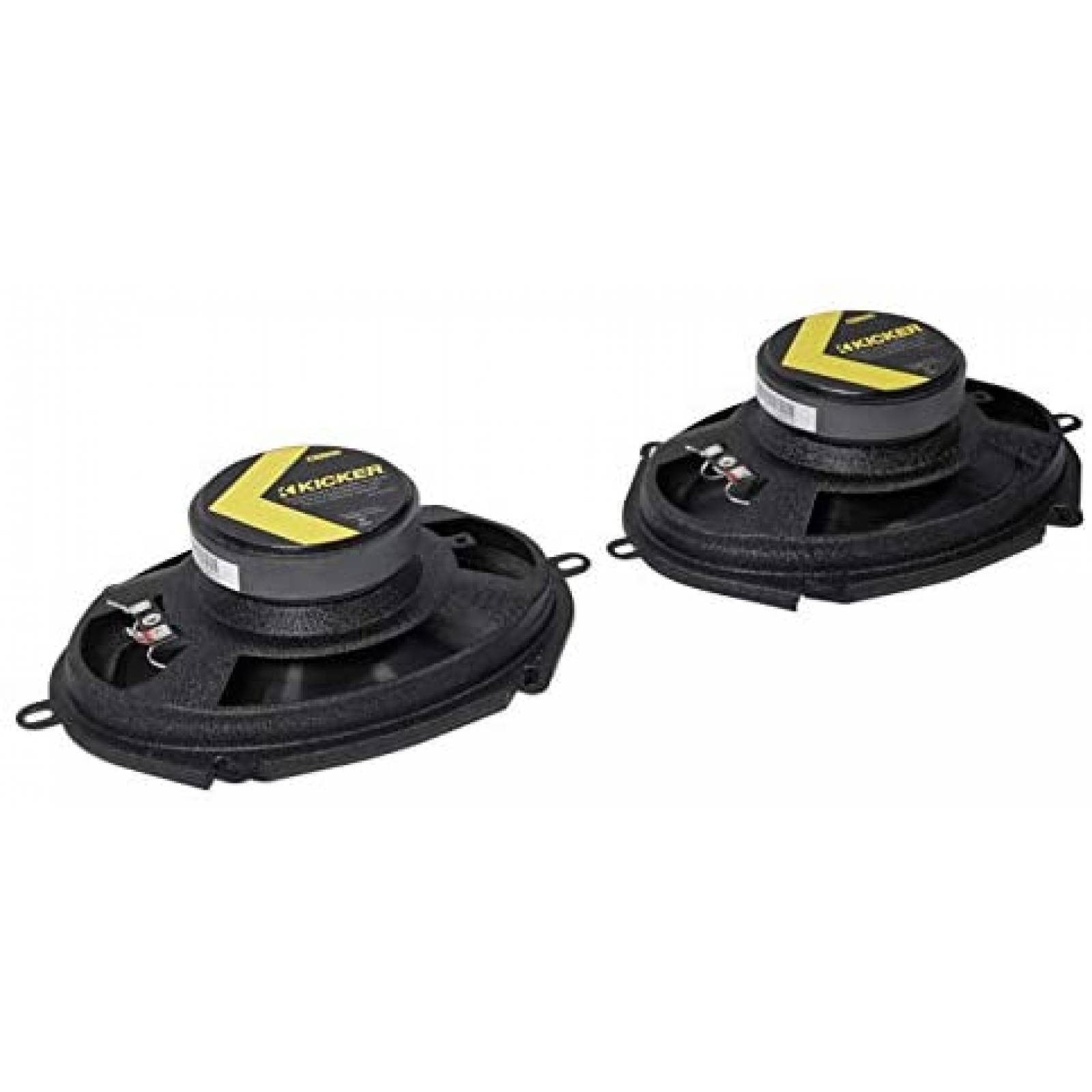 Bocinas Kicker 46CSS684 6 x 8'' de 225 V para Auto -Negro