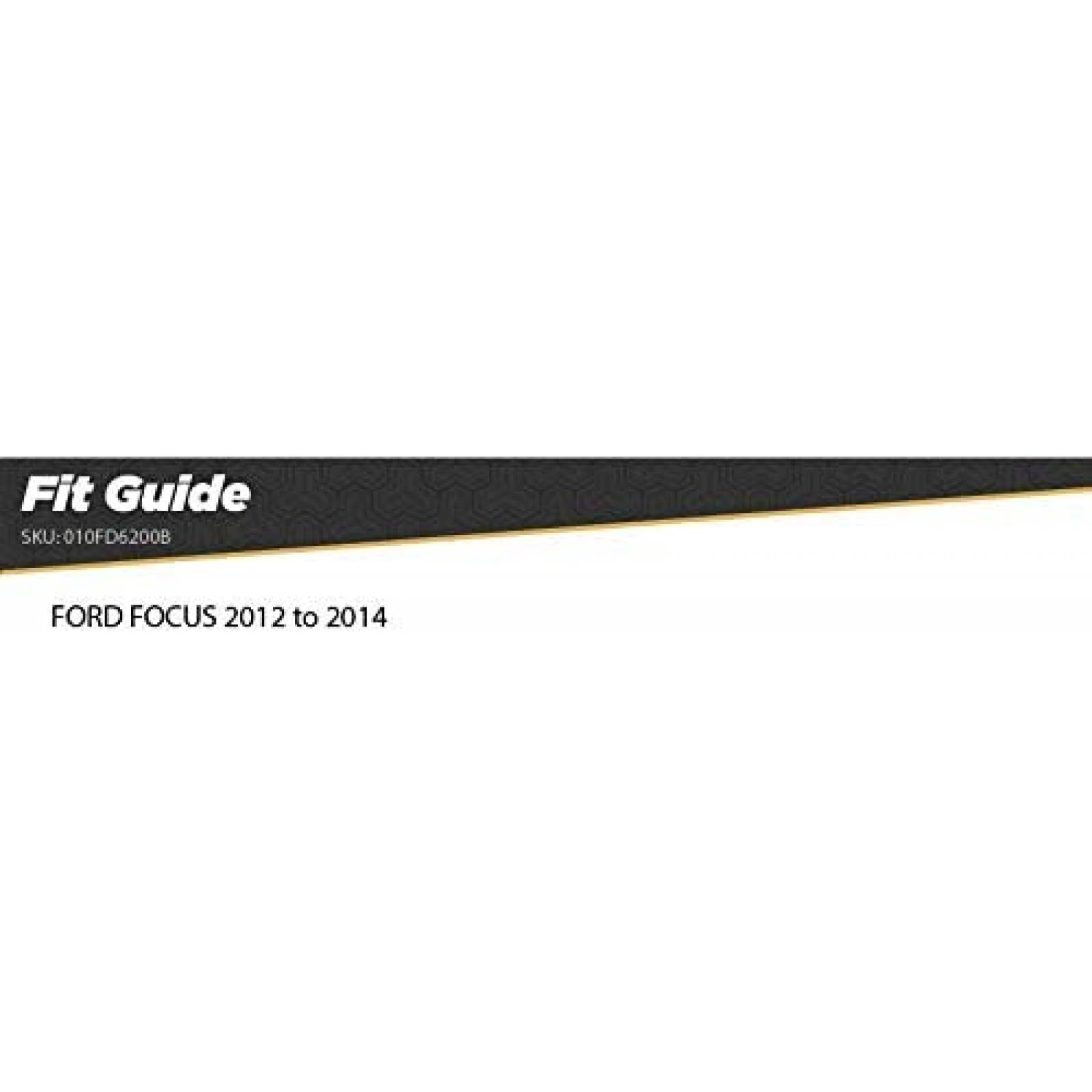 Tablero DIN Scosche FD6200B para Ford Focus ISO -Negro