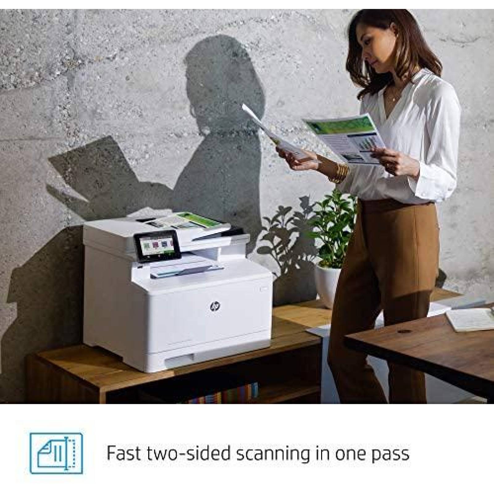 Impresora Laser HP Color LaserJet Pro Multifuncional -Blanco