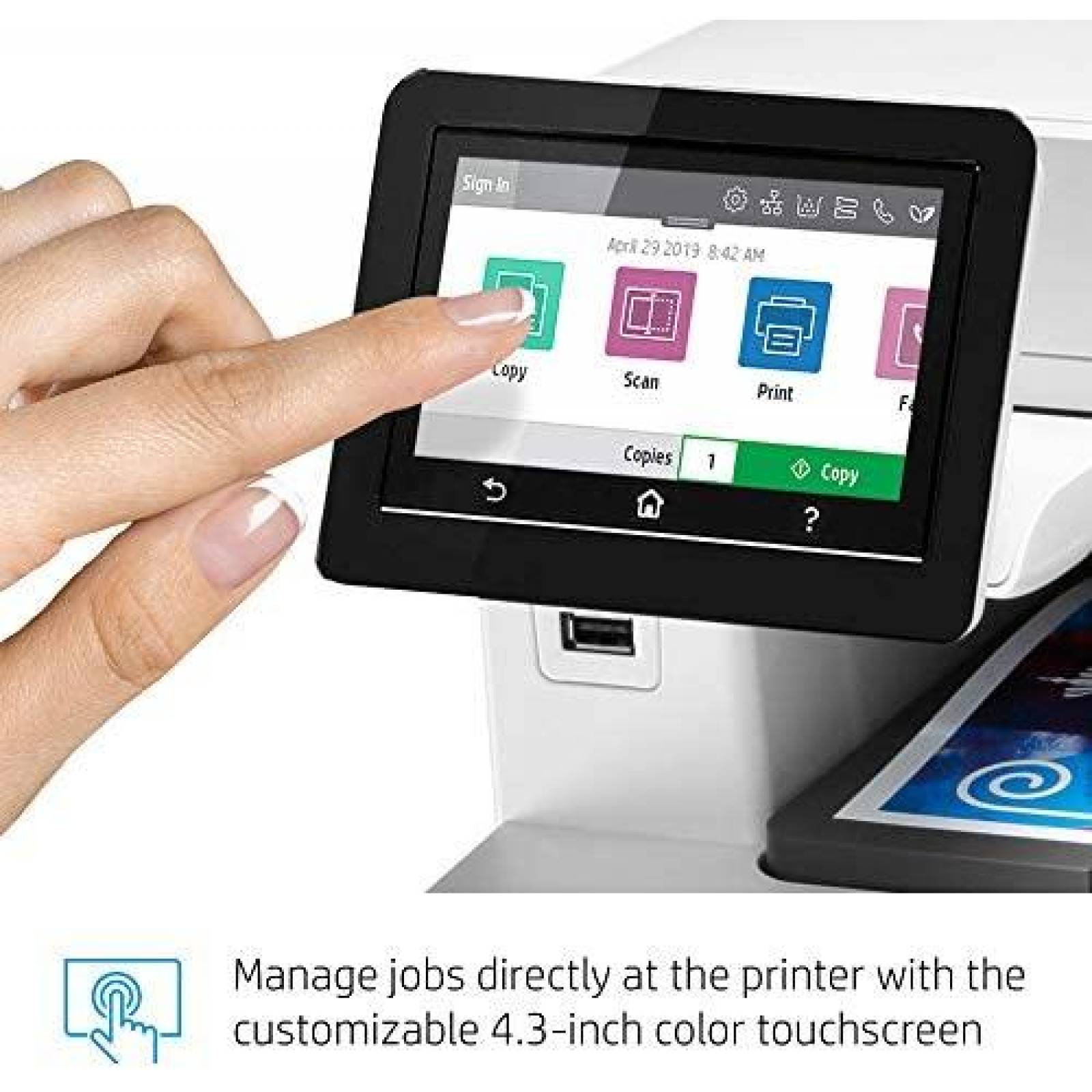 Impresora Laser HP Color LaserJet Pro Multifuncional -Blanco