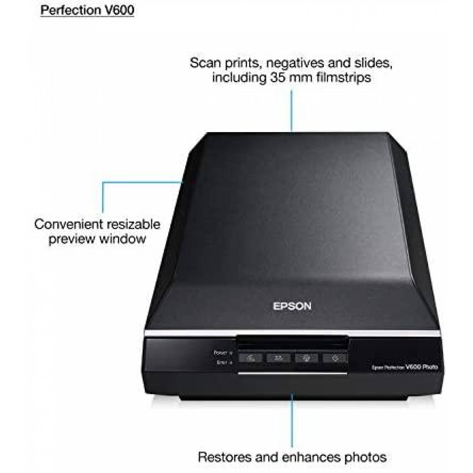 Escaner Epson Perfection V600 imagen peliculas y negativos