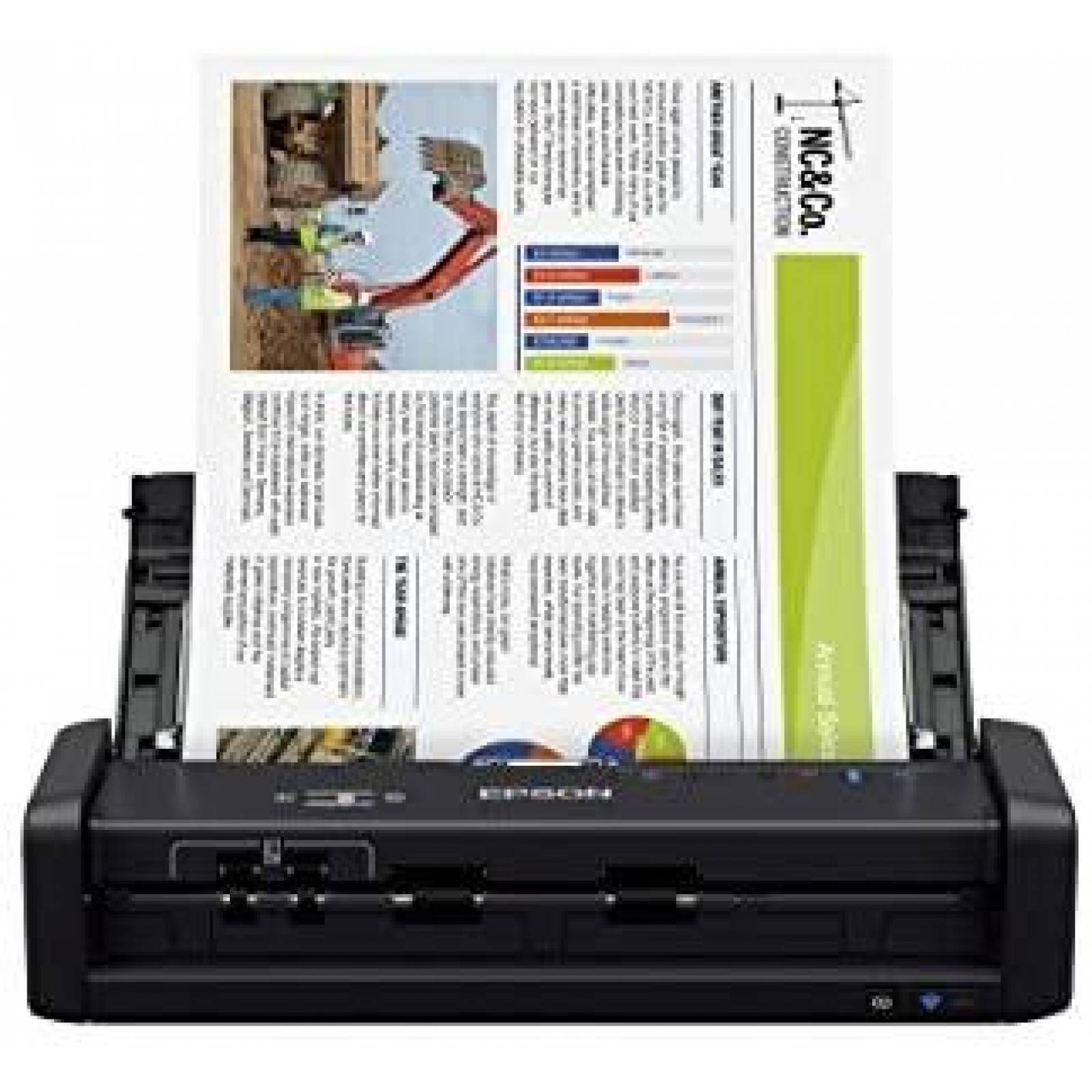Escaner de Documentos Epson Portatil Inalambrico a Color