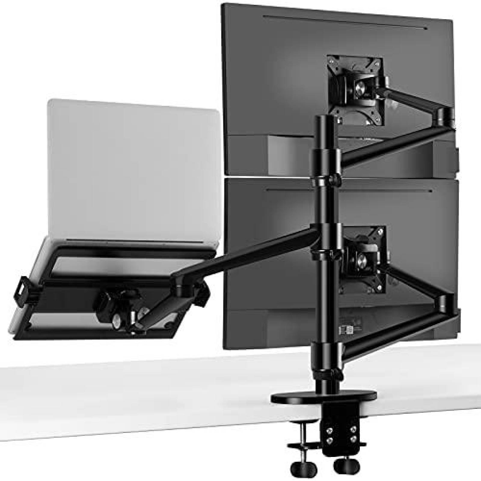 Soporte Viozon 3 en 1 Ajustable para Monitores de Hasta 27''