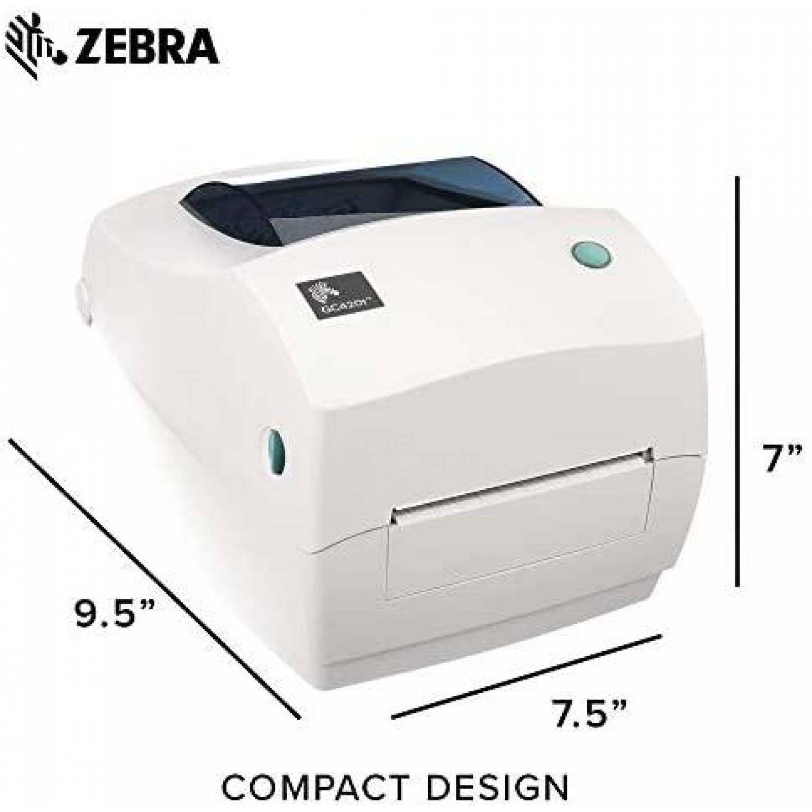 Impresora Termica ZEBRA GC420t USB Monocromatica -Blanco