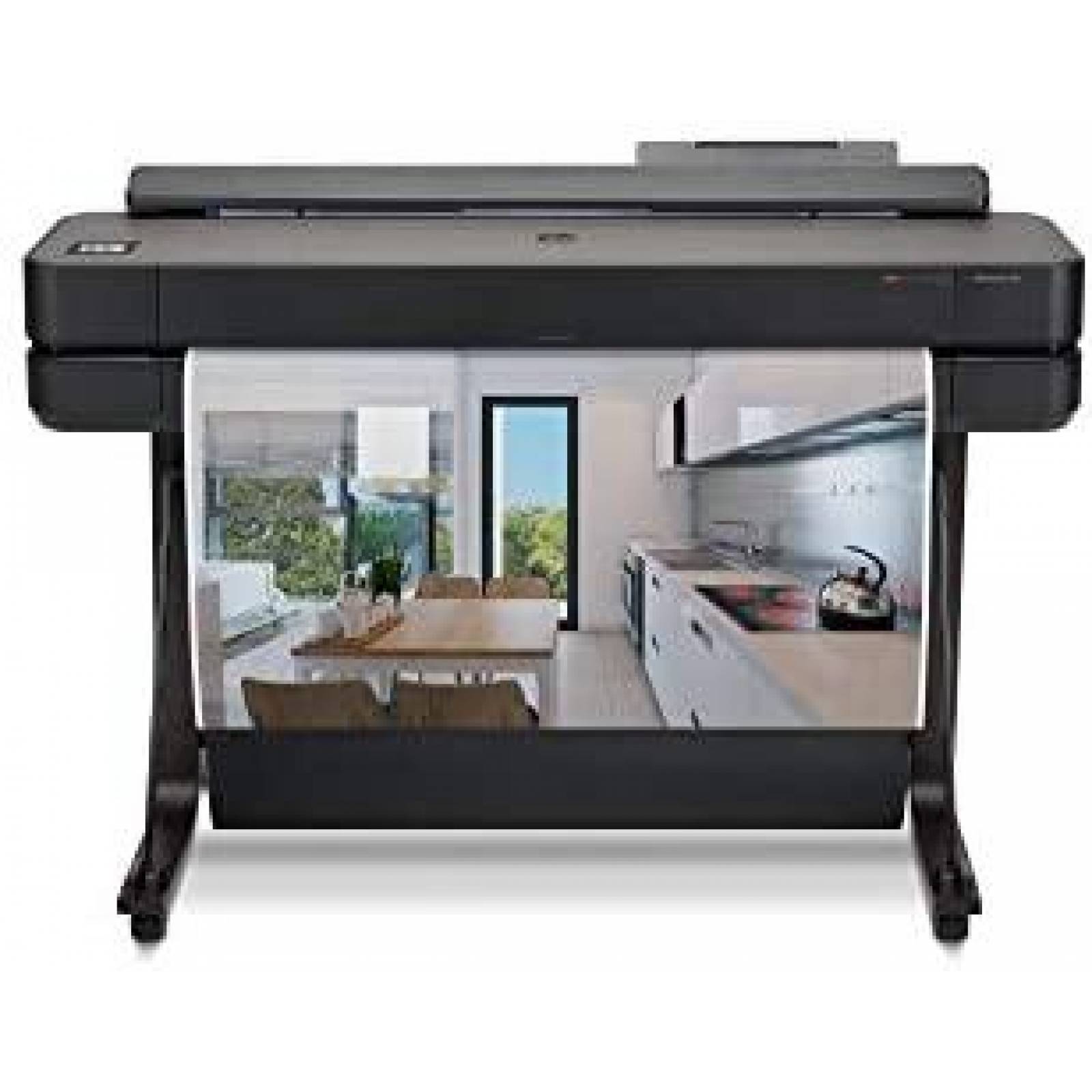 Impresora HP DesignJet T650 Inalambrica 36" -Negro