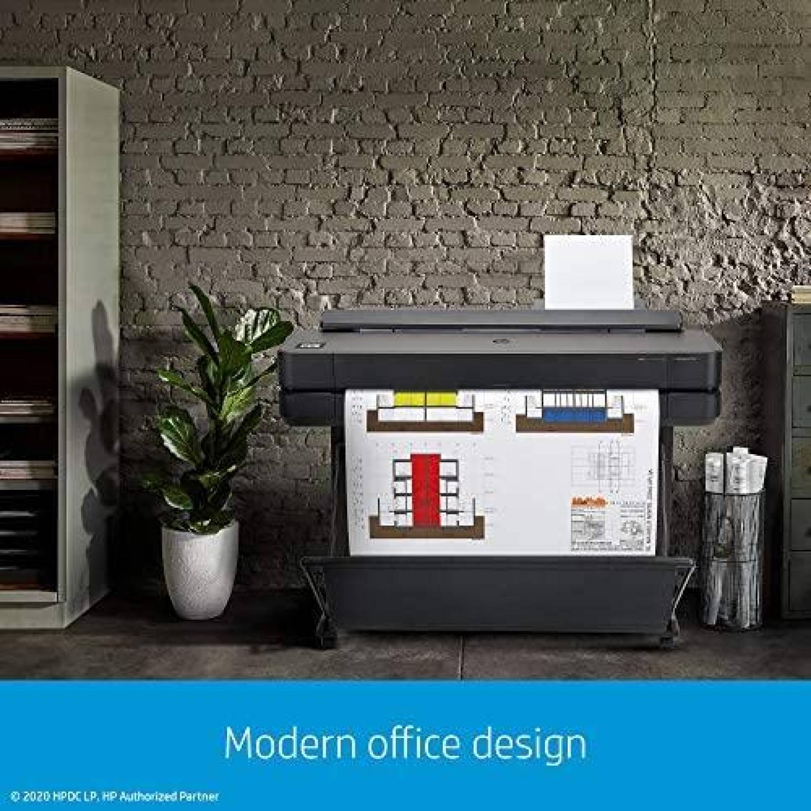 Impresora HP DesignJet T650 Inalambrica 36" -Negro