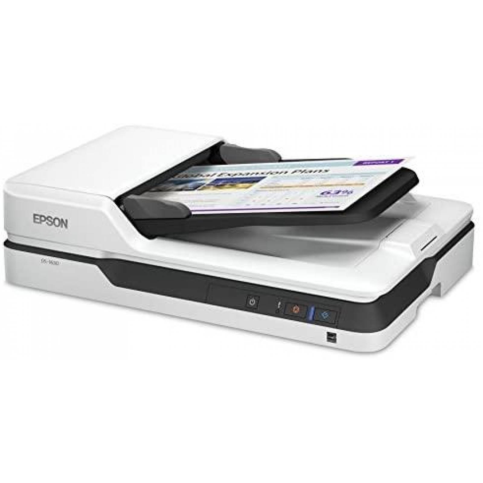 Escaner Epson DS-1630 25 ppm 1200 dpi USB -Blanco