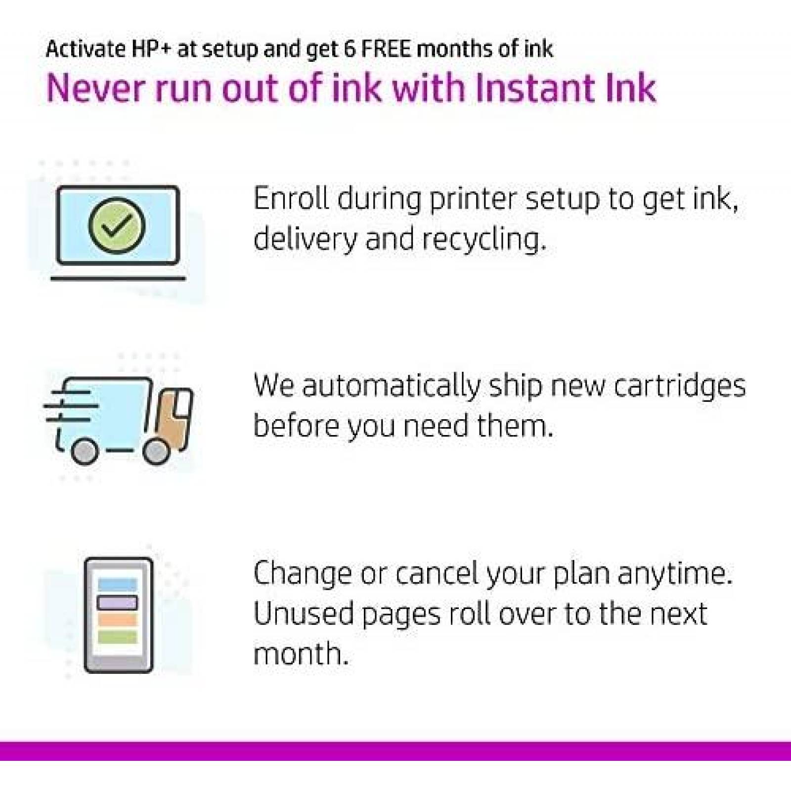 Impresora a Color HP ENVY 6055e Wifi/USB/Bluetooth -Gris