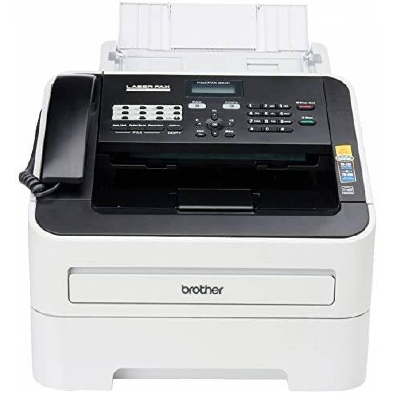 Maquina de Fax Brother FAX-2840 Monocromatica Laser -Blanco