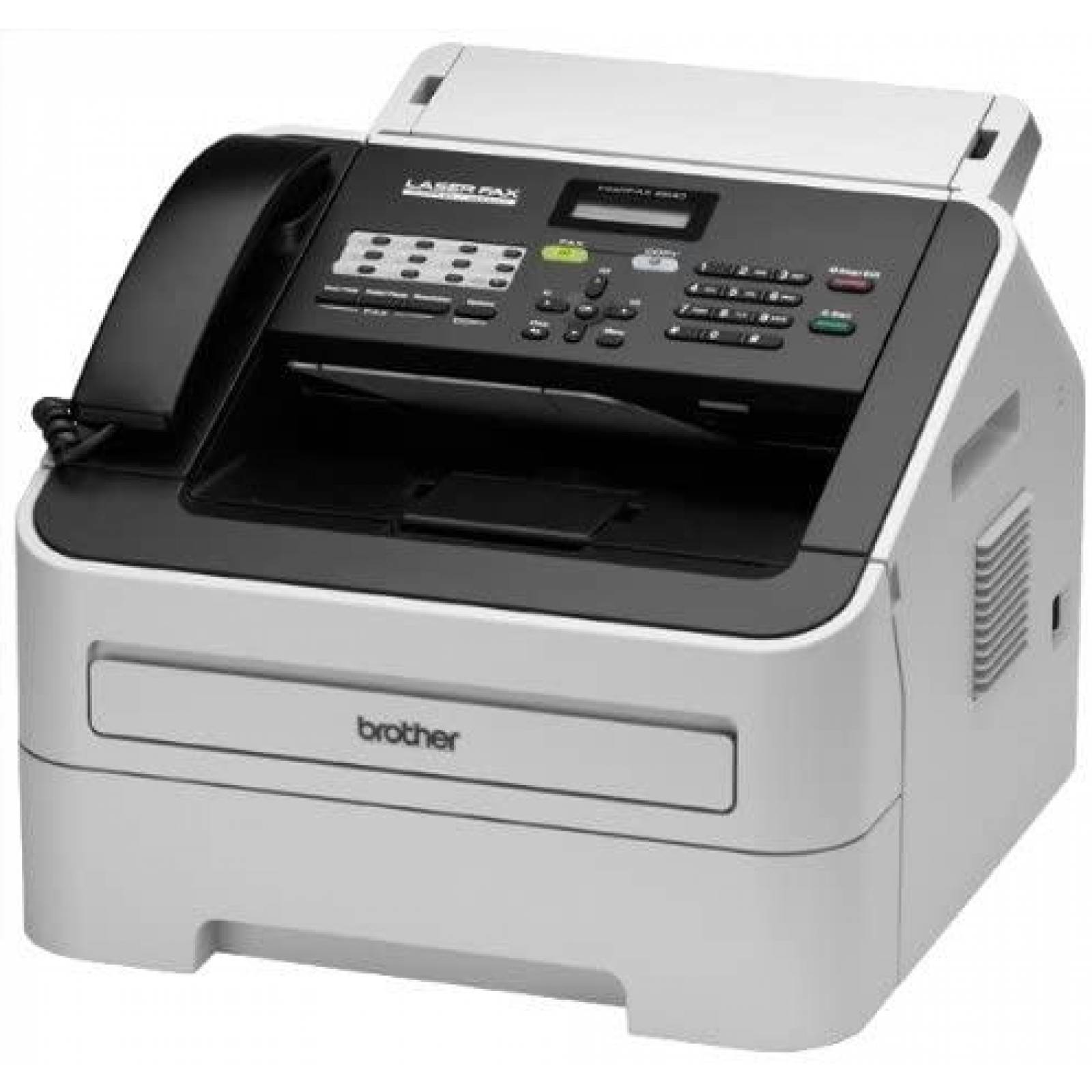 Maquina de Fax Brother FAX-2840 Monocromatica Laser -Blanco