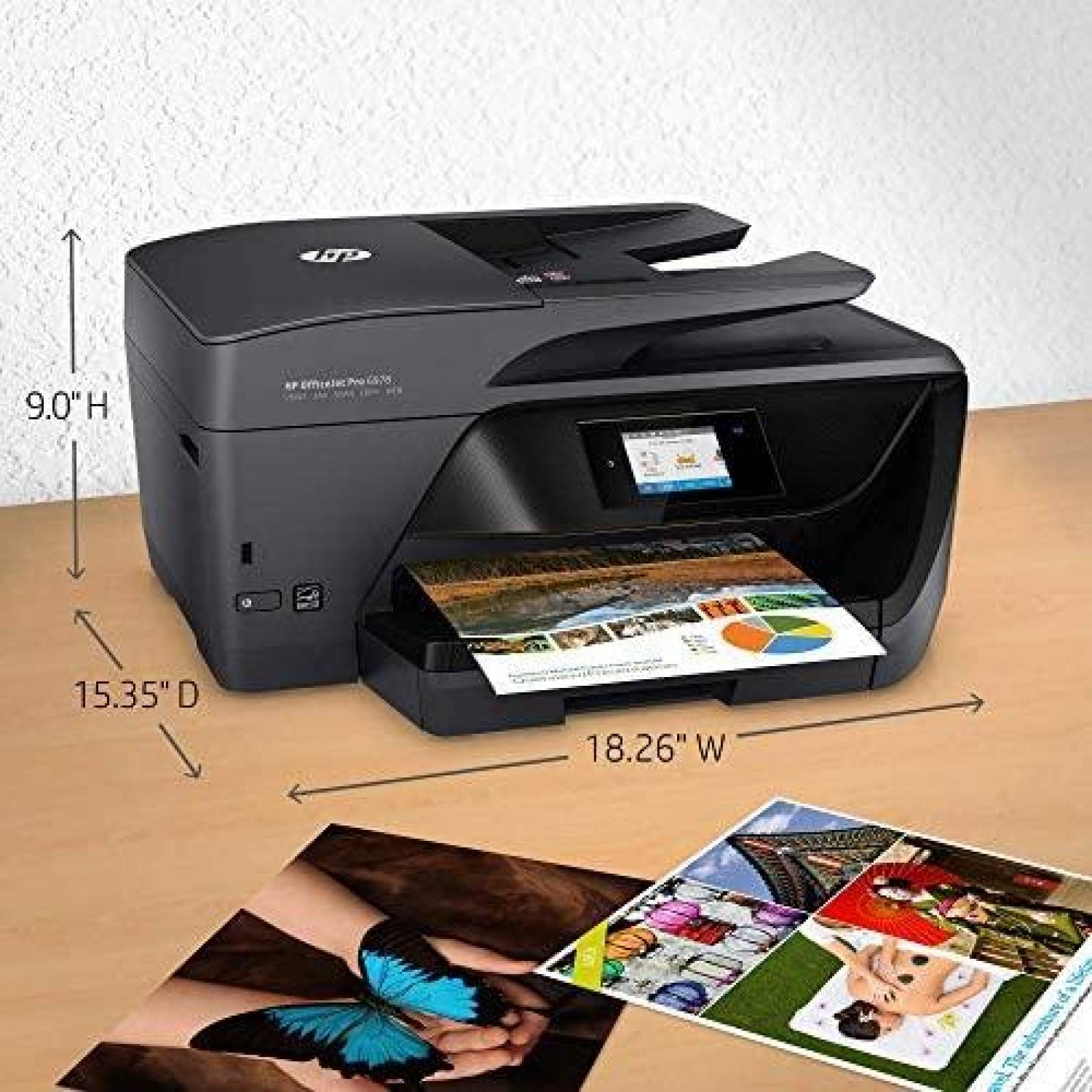 Impresora HP OfficeJet Pro 6978 Compatible con Alexa -Negro