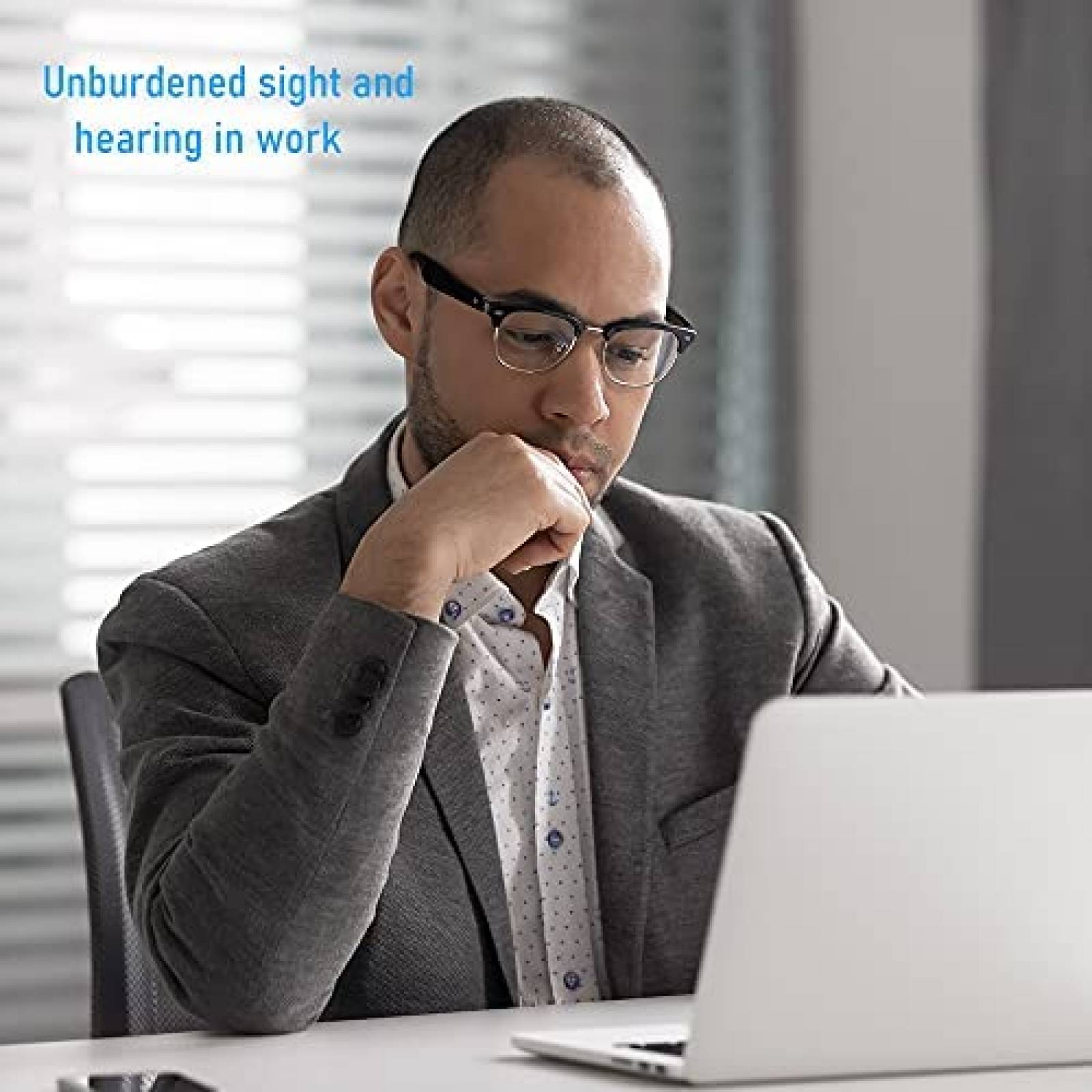 Lentes Audifonos RayCore RC1001 USB Bluetooth -Plateado