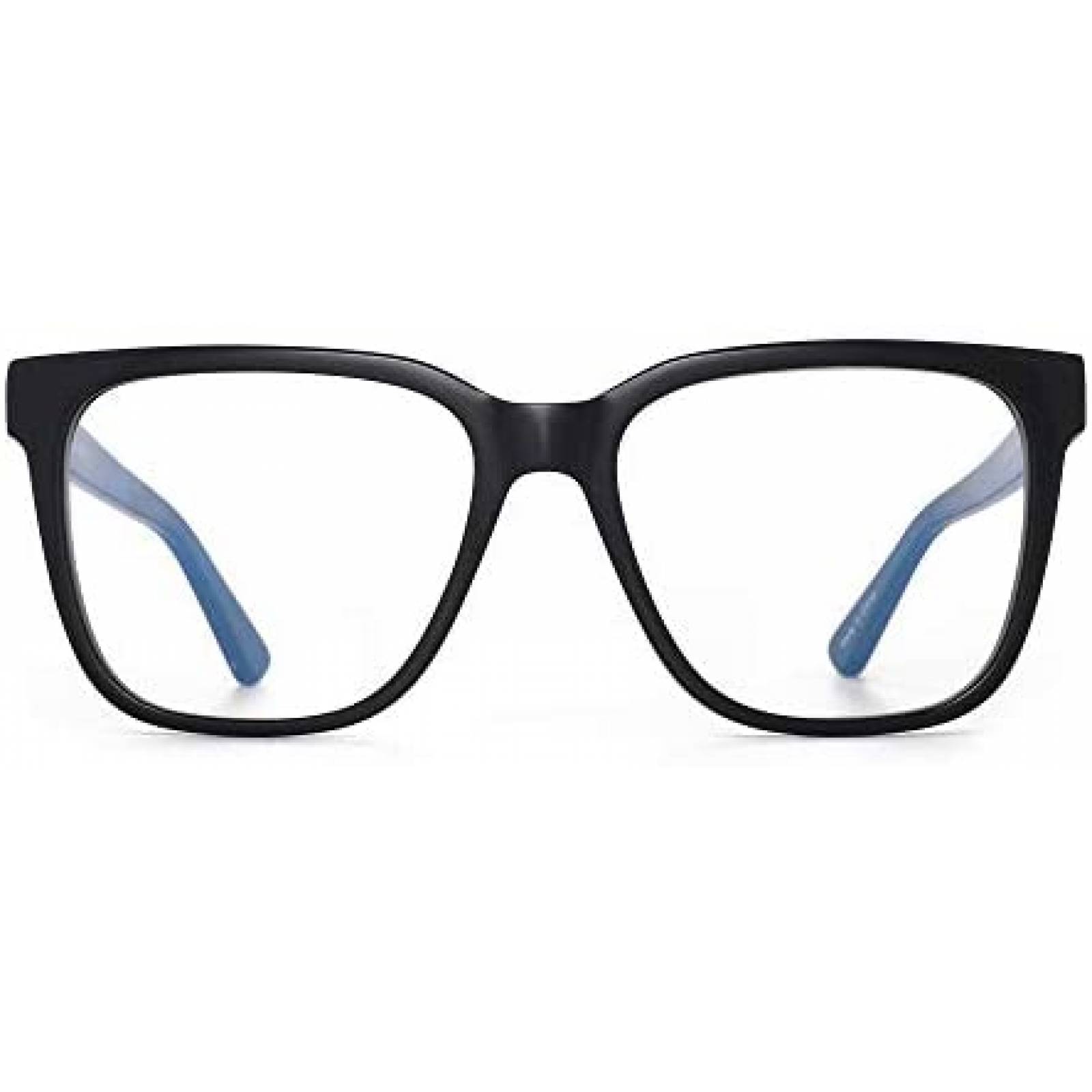 Lentes de Bloque de Luz Azul JIM HALO Unisex -Negro