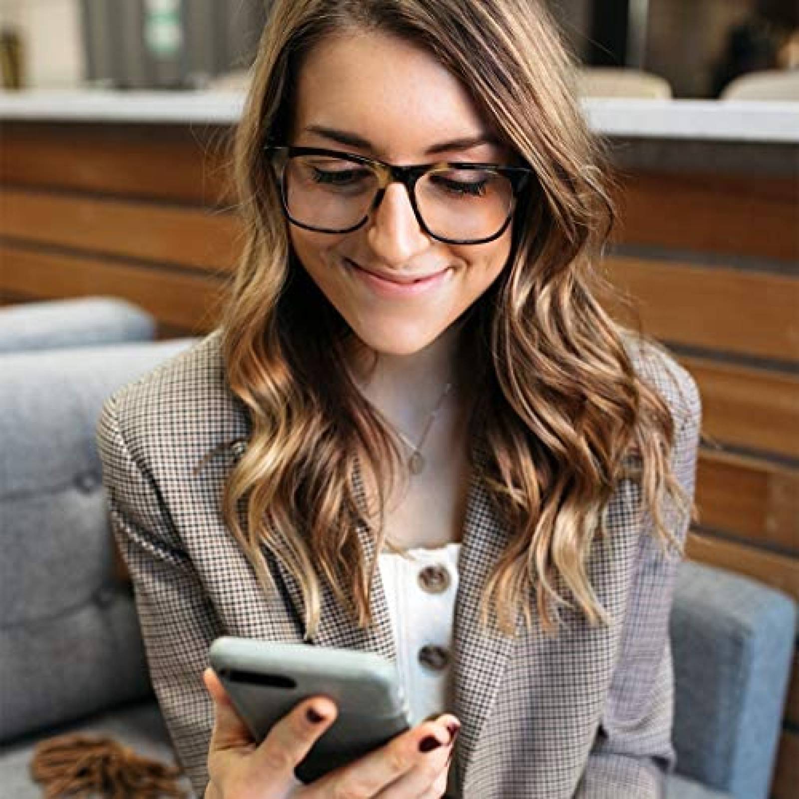 Lentes para Trabajo en Computadora Felix Gray -Cafe