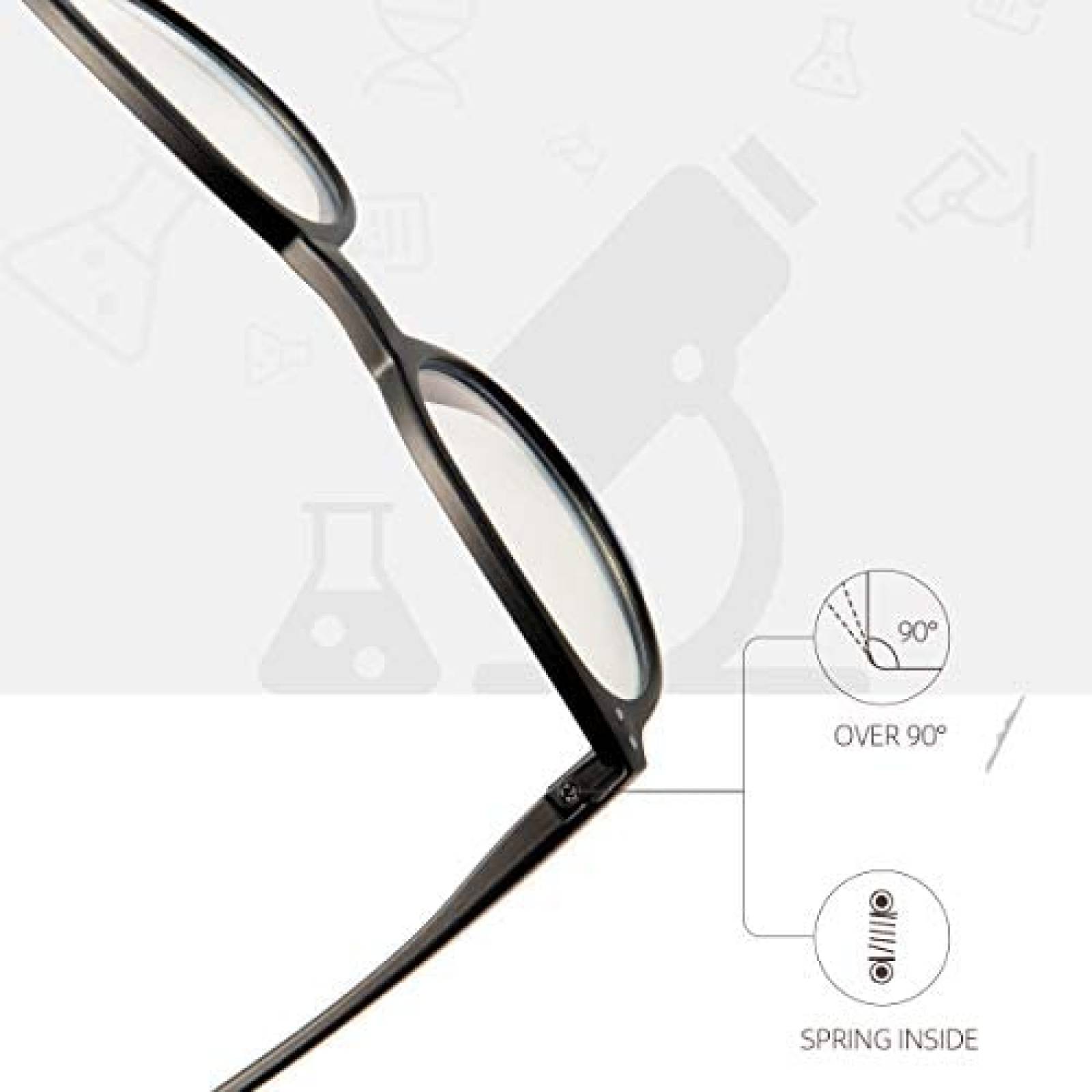 Gafas Leaead BluErase Filtro Luz Azul Anti-UV -Verde