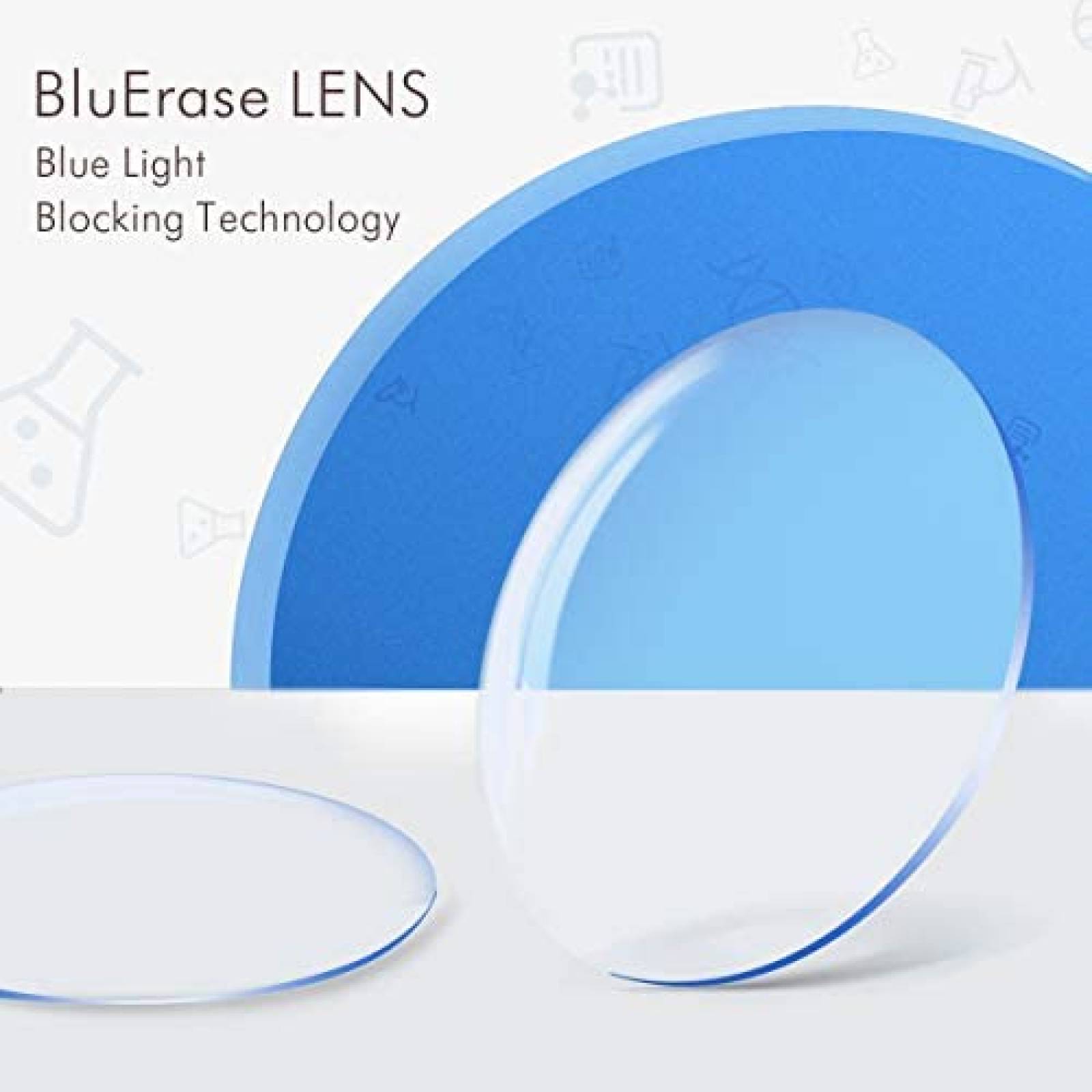 Gafas Leaead BluErase Filtro Luz Azul Anti-UV -Verde