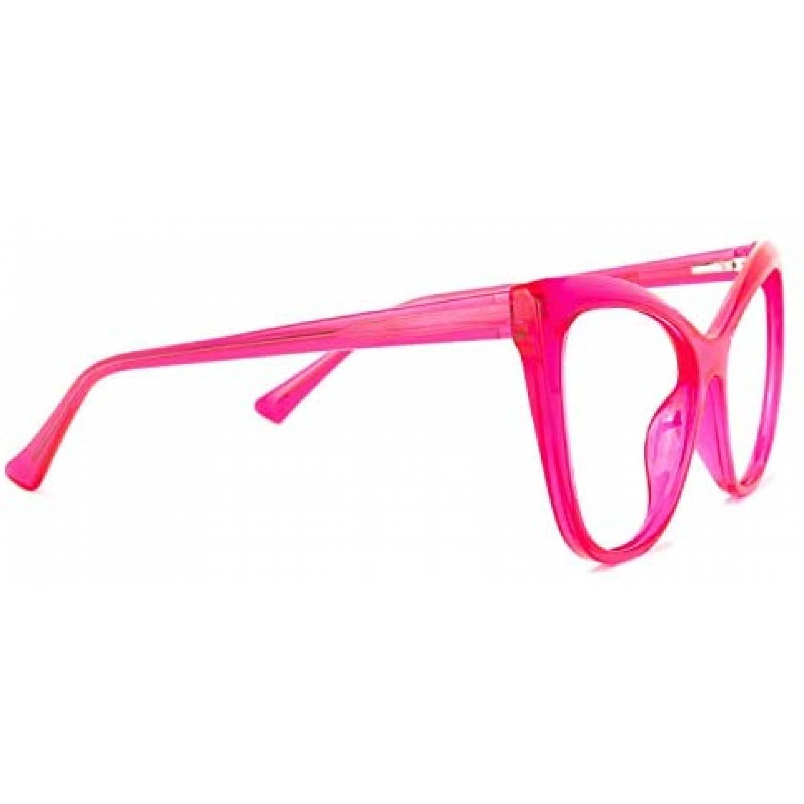 Gafas Zeelool OT414973 Bloqueo De Luz Azul De Mujer Rosa