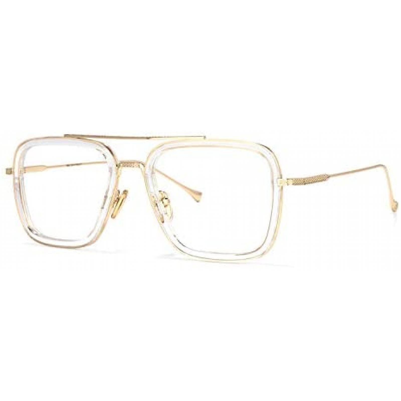 Lentes de Bloqueo de Luz Azul Voogueme Aviador -Dorado