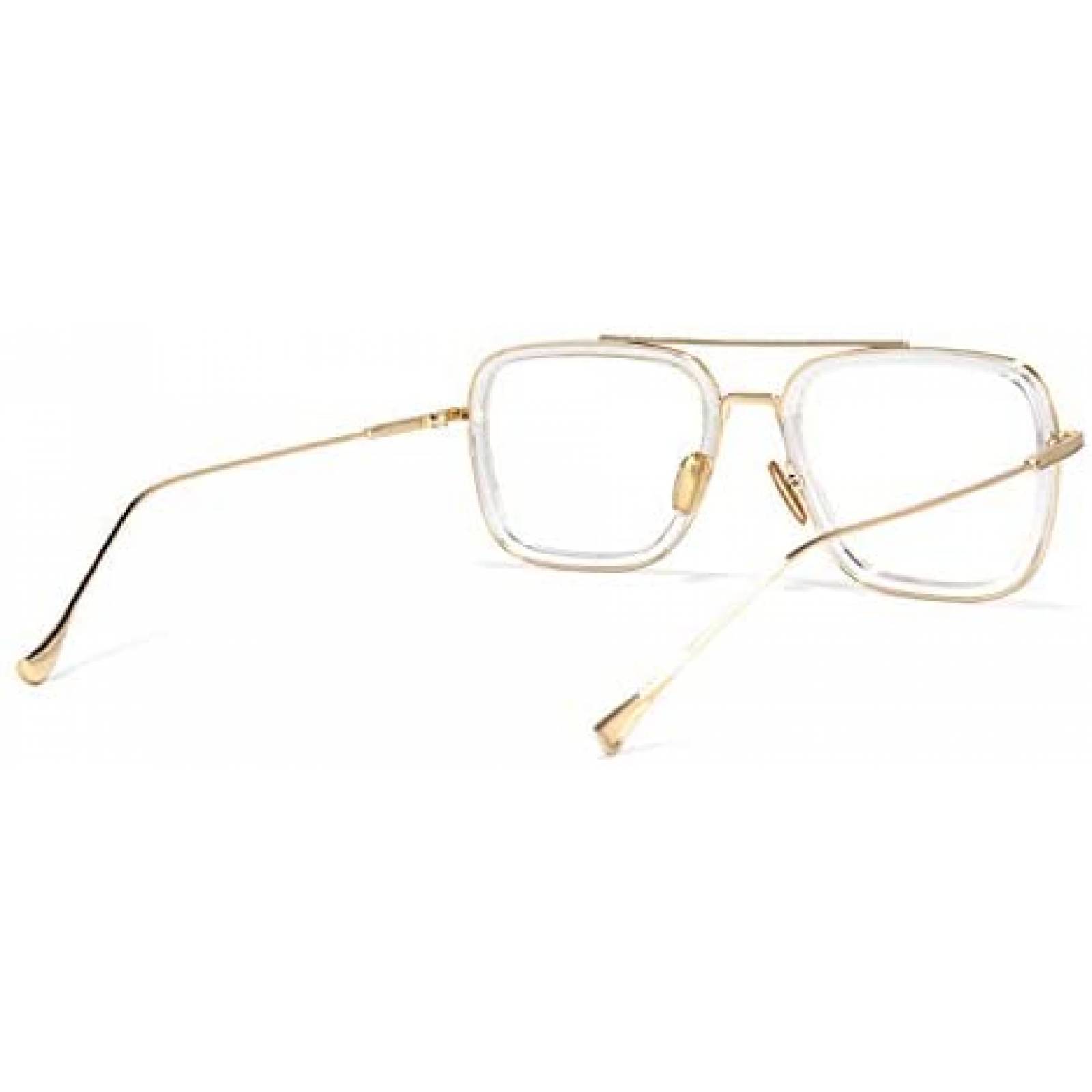 Lentes de Bloqueo de Luz Azul Voogueme Aviador -Dorado