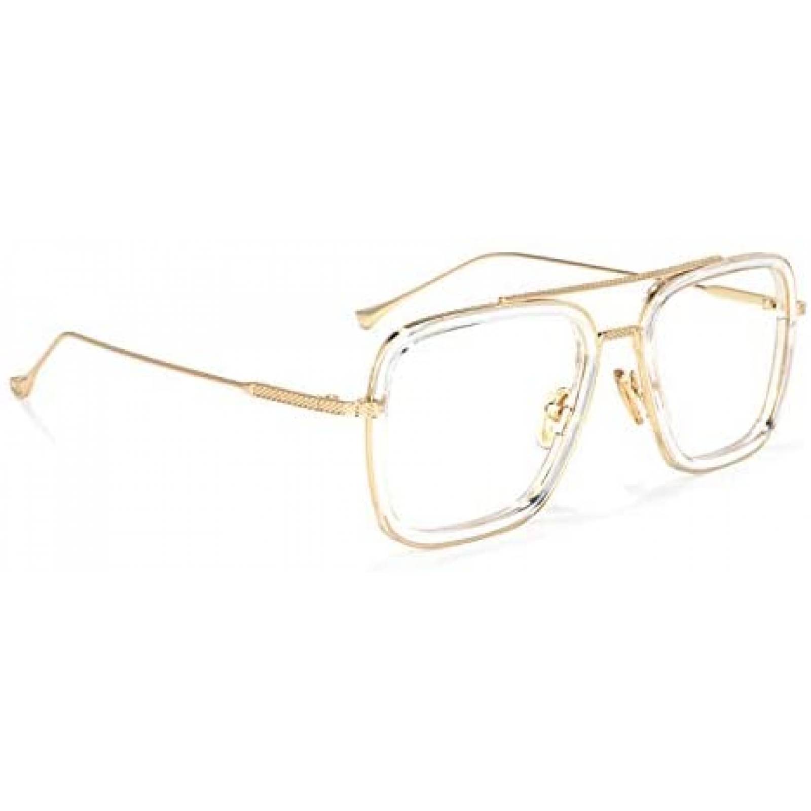 Lentes de Bloqueo de Luz Azul Voogueme Aviador -Dorado