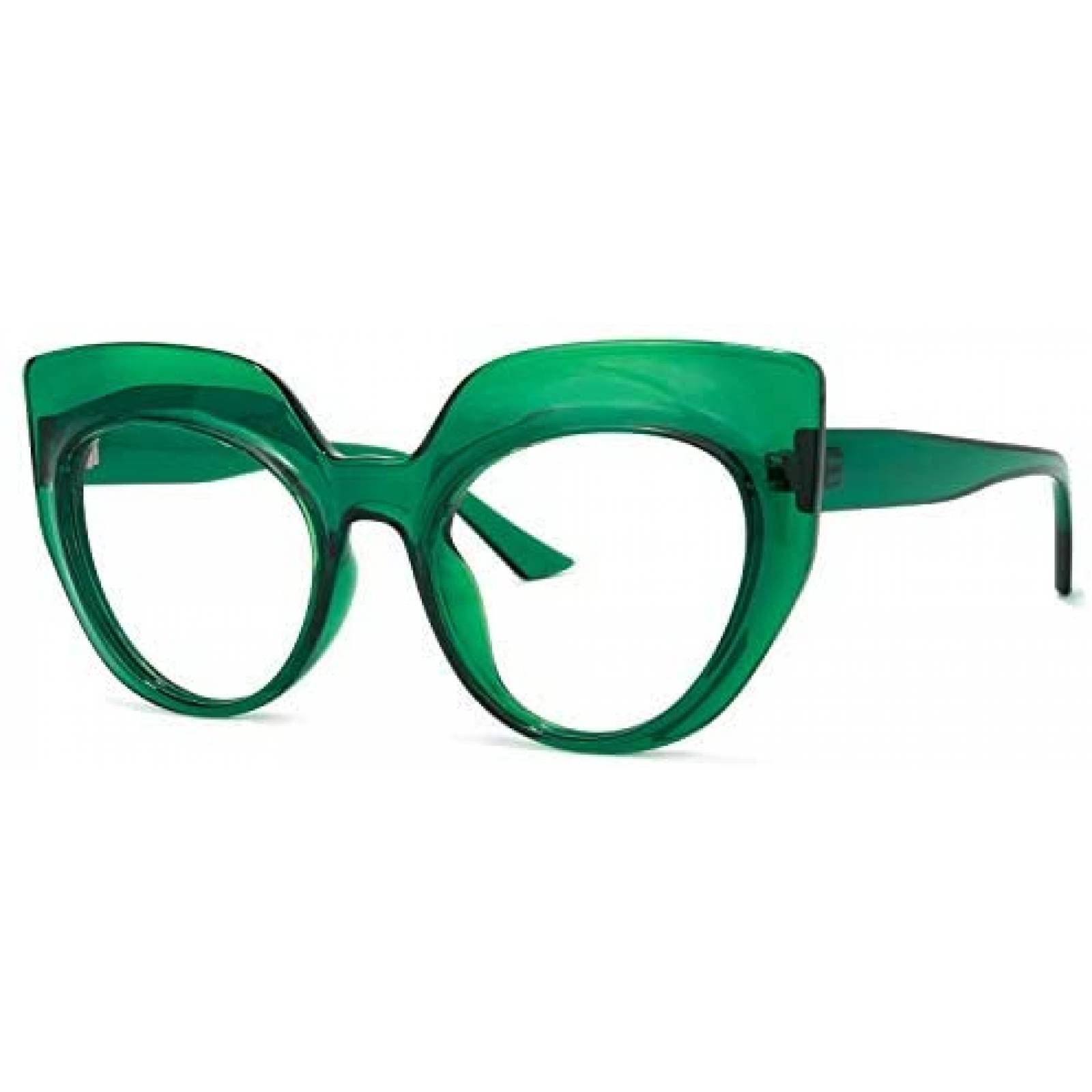 Gafas de bloqueo de luz azul Voogueme ojo de gato Verde