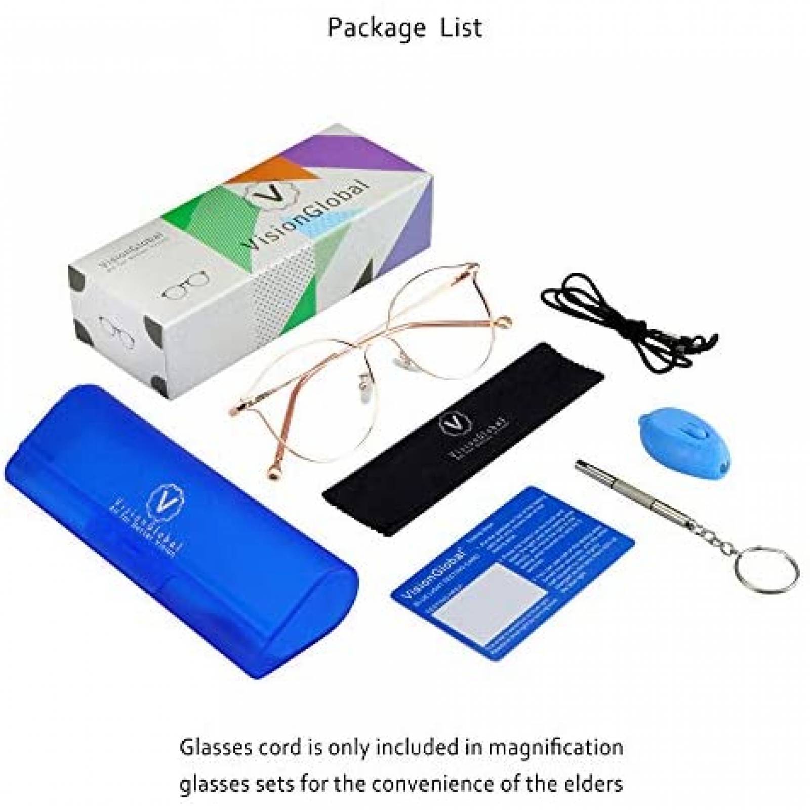 Gafas con bloqueo de luz azul VisionGlobal para mujer