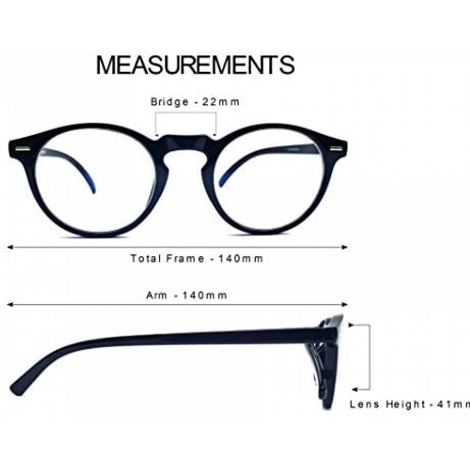 Lentes computador Proxxi Anti luz azul Gaming -Negro