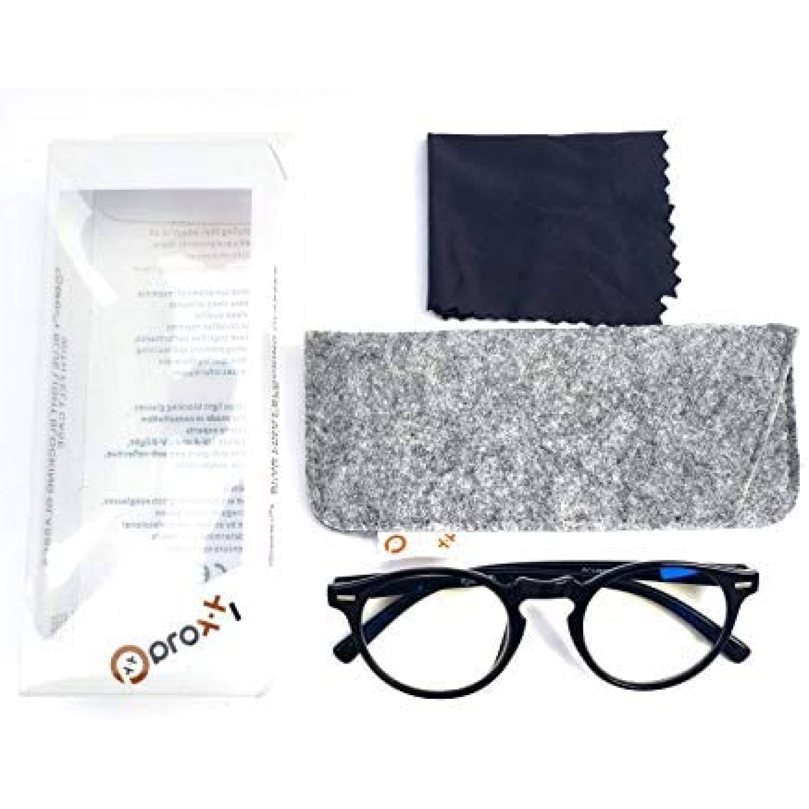 Lentes computador Proxxi Anti luz azul Gaming -Negro