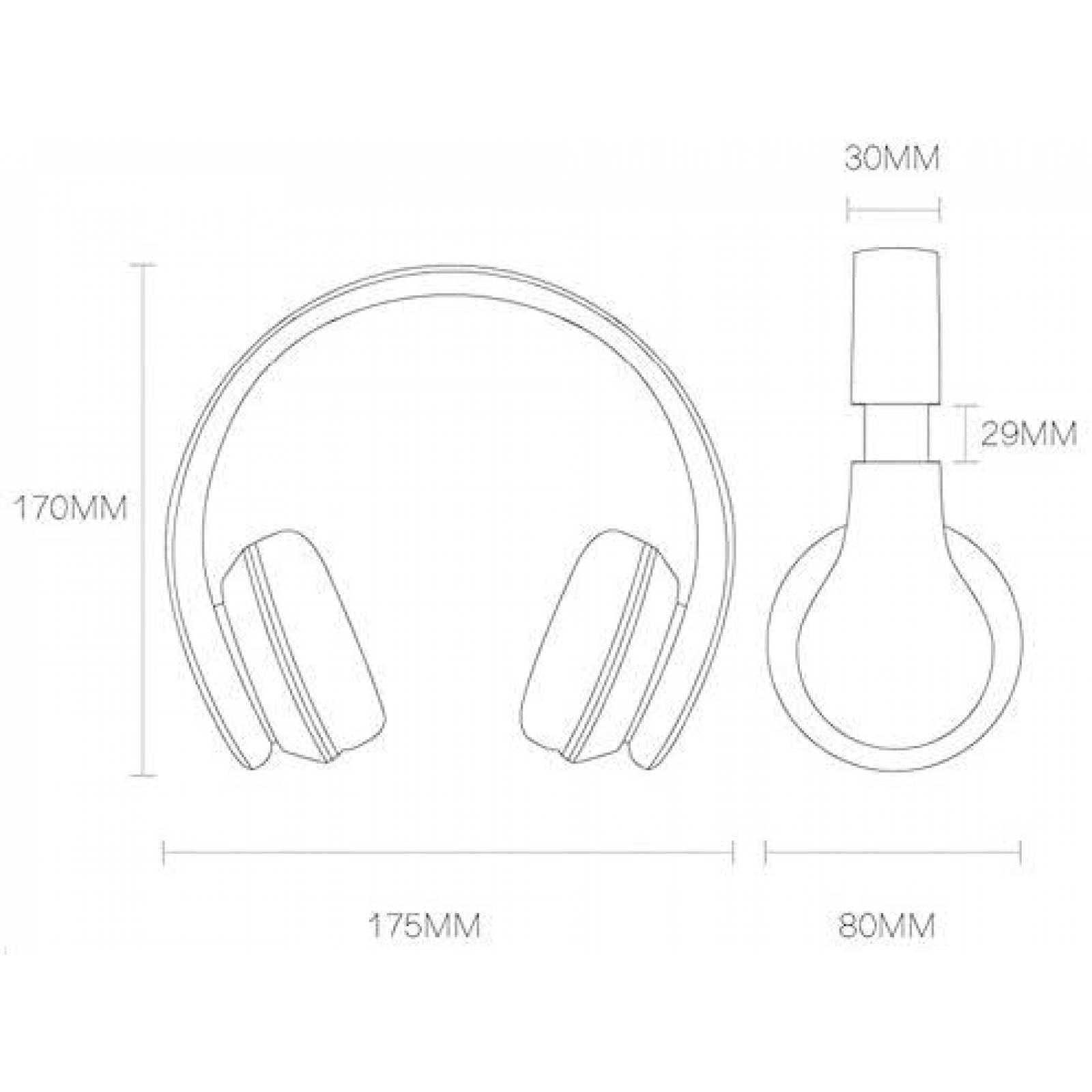 Audifonos PowerLocus Inalambricos Dobables de Diadema