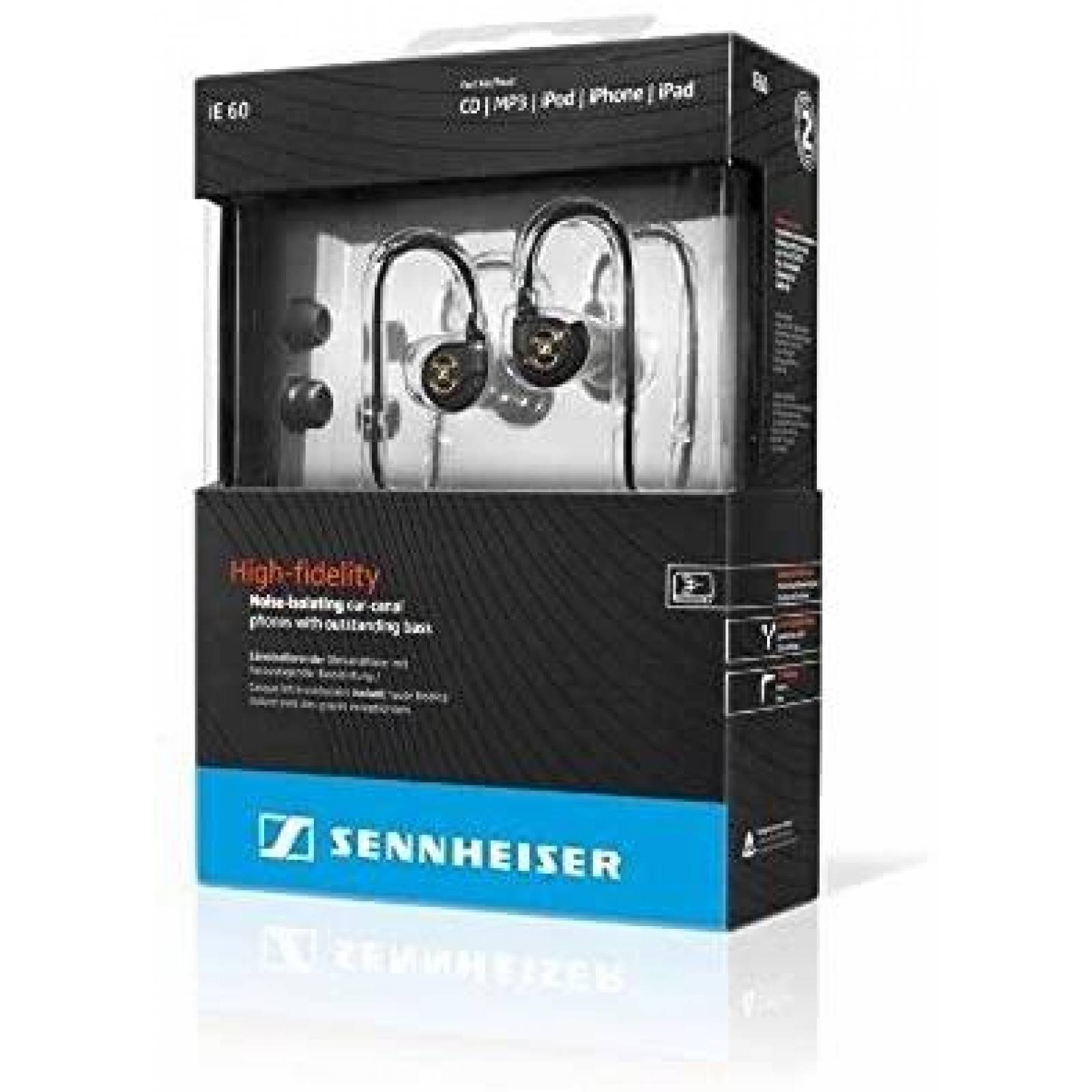 Audifonos Sennheiser Consumer Audio IE60 Alambricos Durables