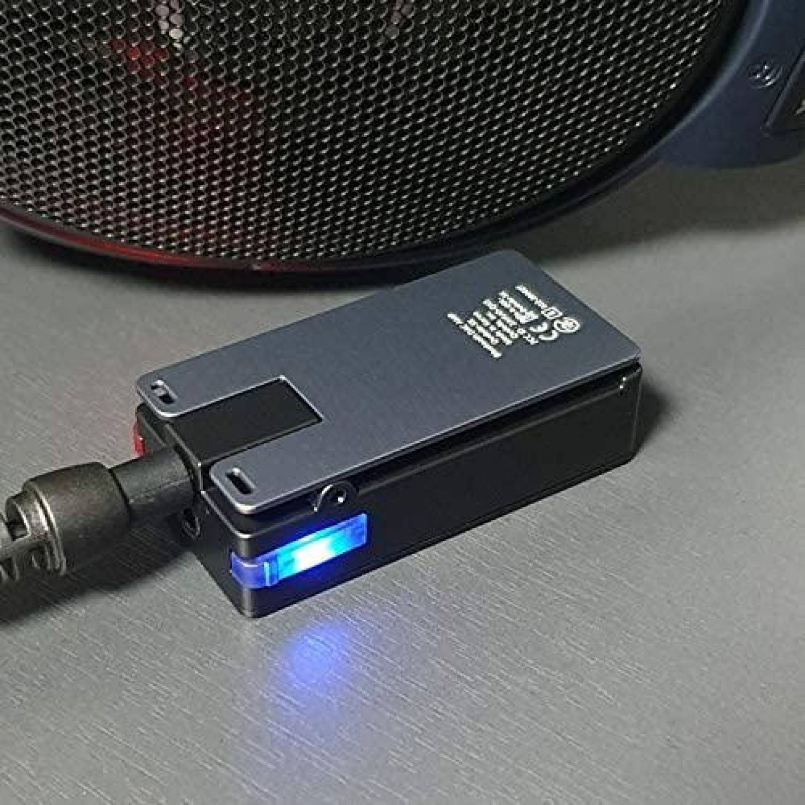 Adaptador QUDELIX Bluetooth USB DAC AMP LDAC -Negro