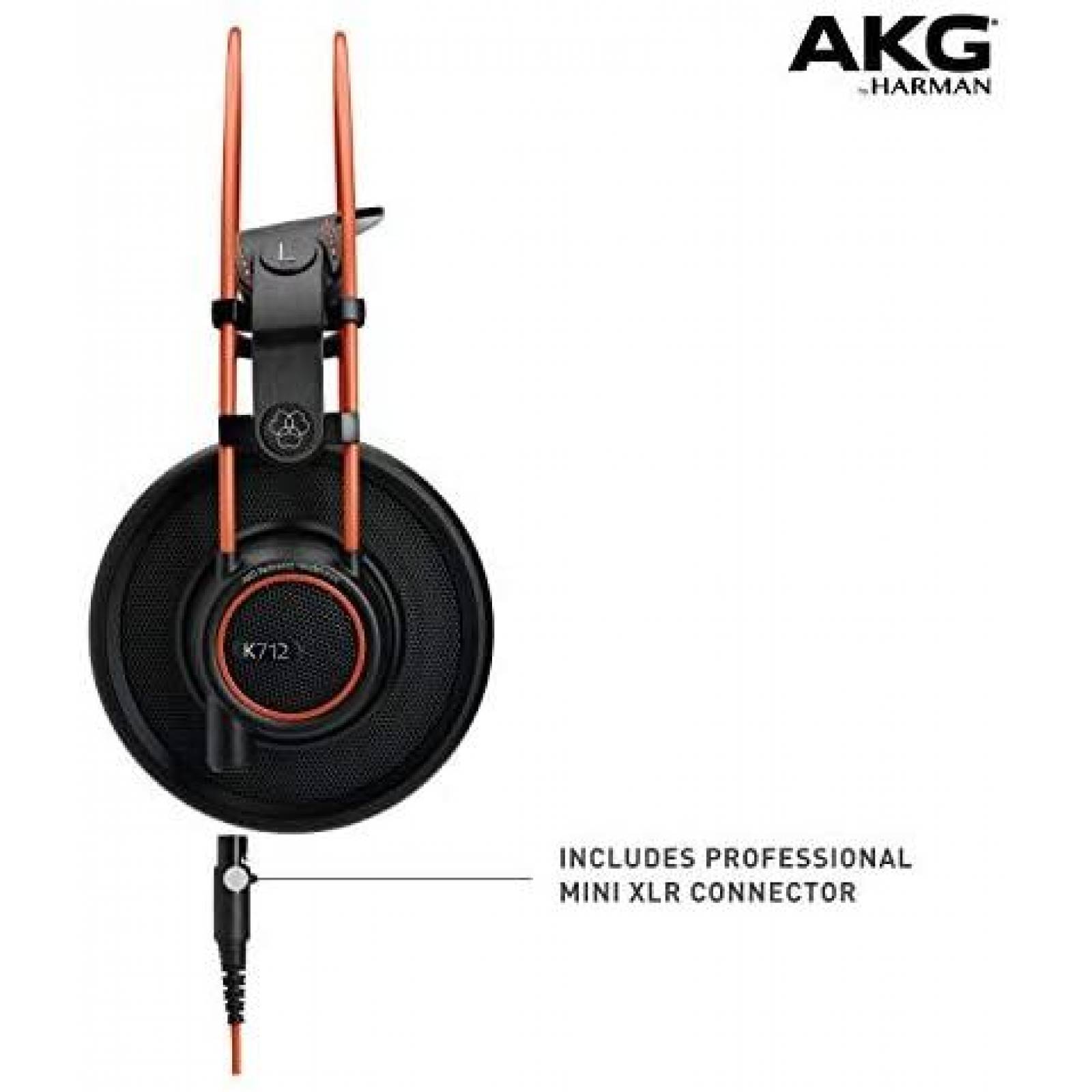 Audifonos AKG Pro Audio K712 PRO Alta Resolucion -Negro