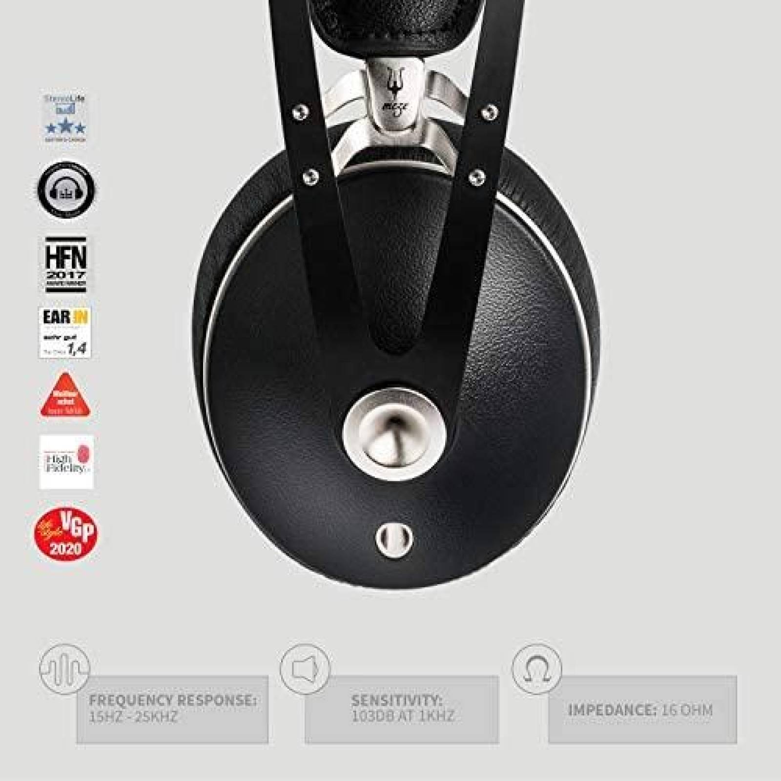 Audifonos Meze 99 Neo Ajustable C/Microfono -Negro