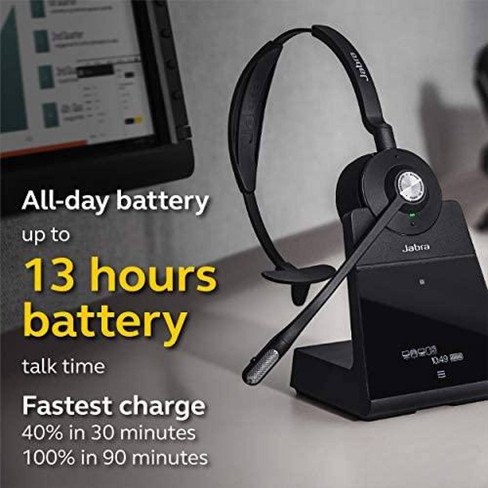 Audifonos Jabra Engage 65 Mono Inalambricos con Microfono