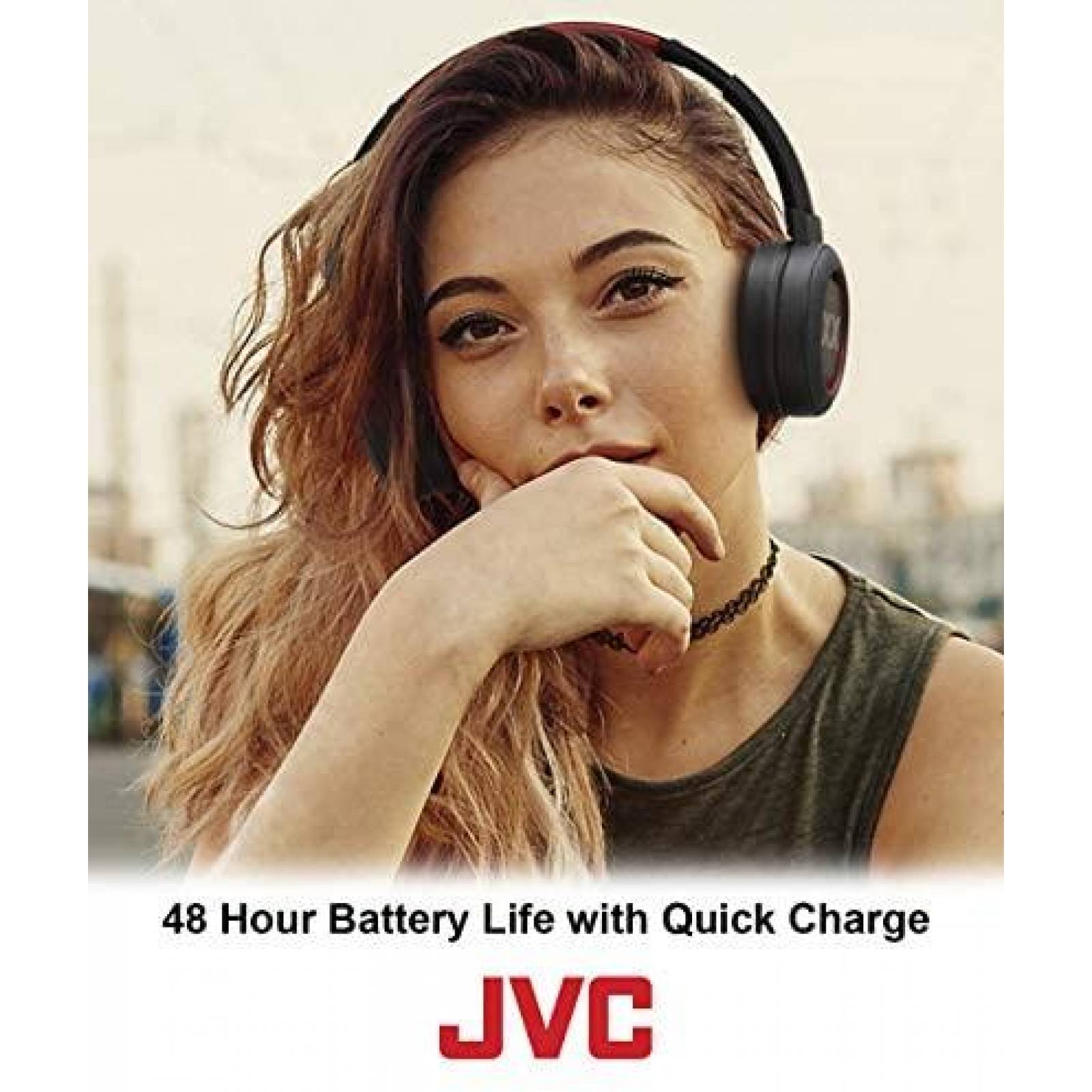 Audifonos JVC XX Bluetooth Inalambricos Hasta 40 hrs -Negro