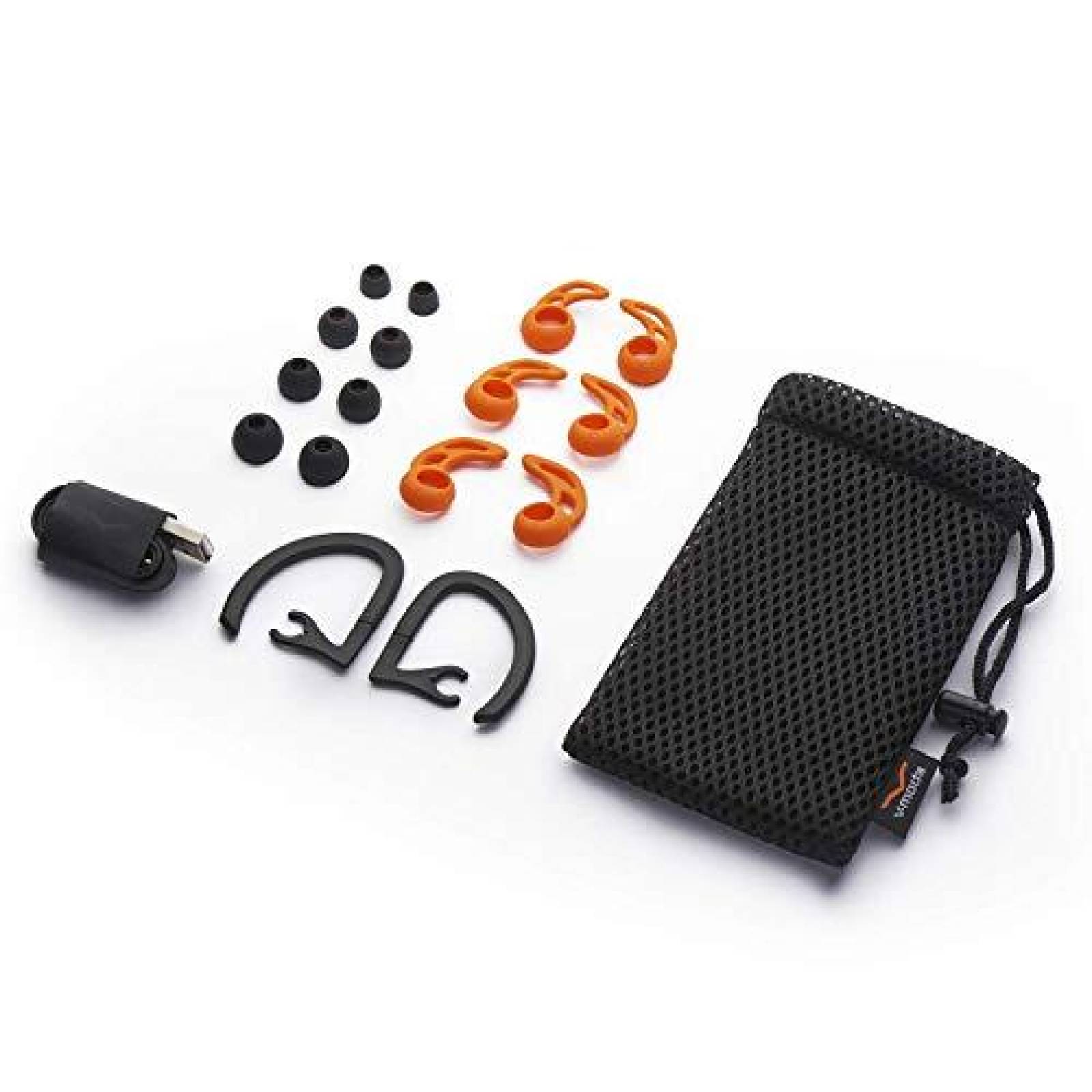 auriculares V-MODA BassFIT Inalambricos Bluetooth -Negro