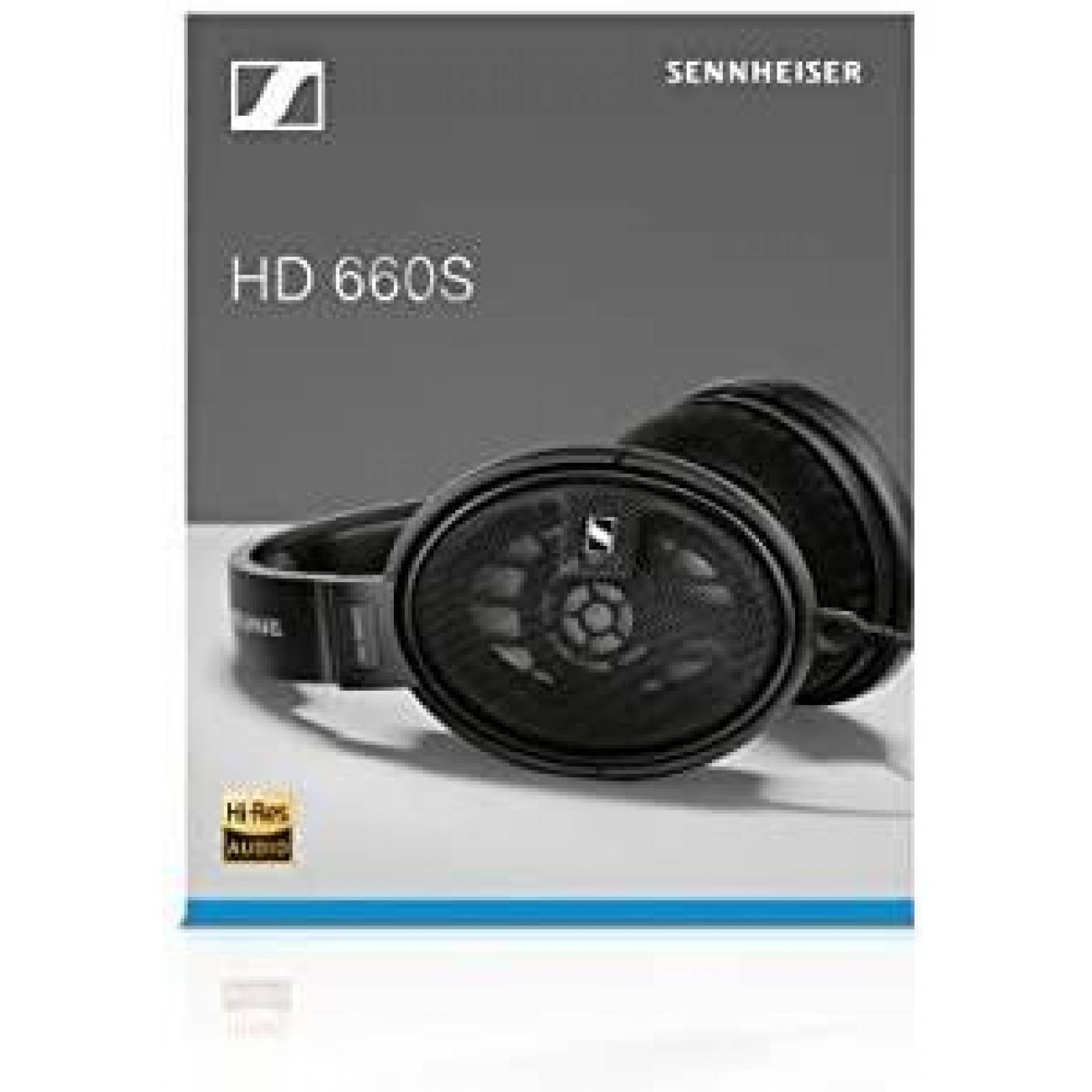 Audifonos de Gama Alta Sennheiser HD 660 S Alambricos -Negro