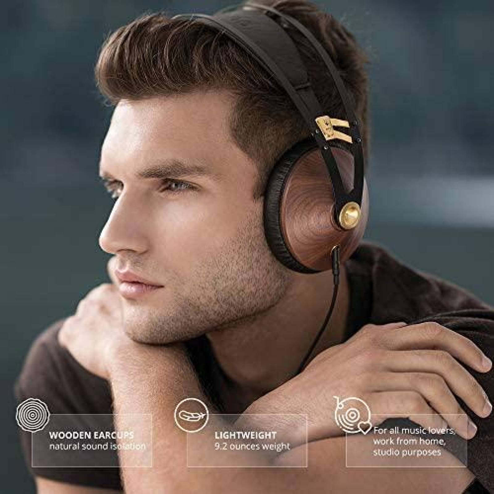 Audifonos MEZE Headphones 99 Classics Ajustables -Negro