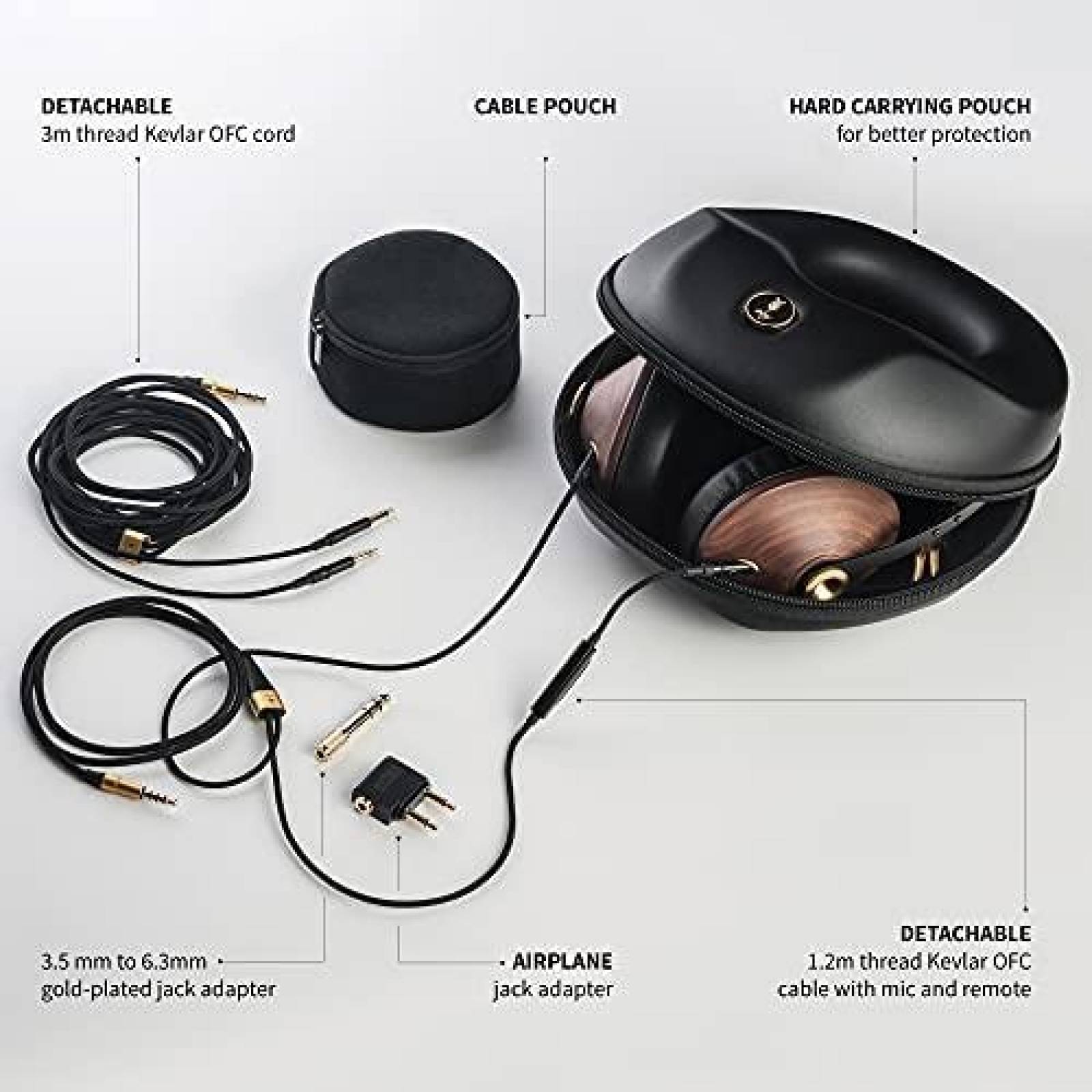 Audifonos MEZE Headphones 99 Classics Ajustables -Negro