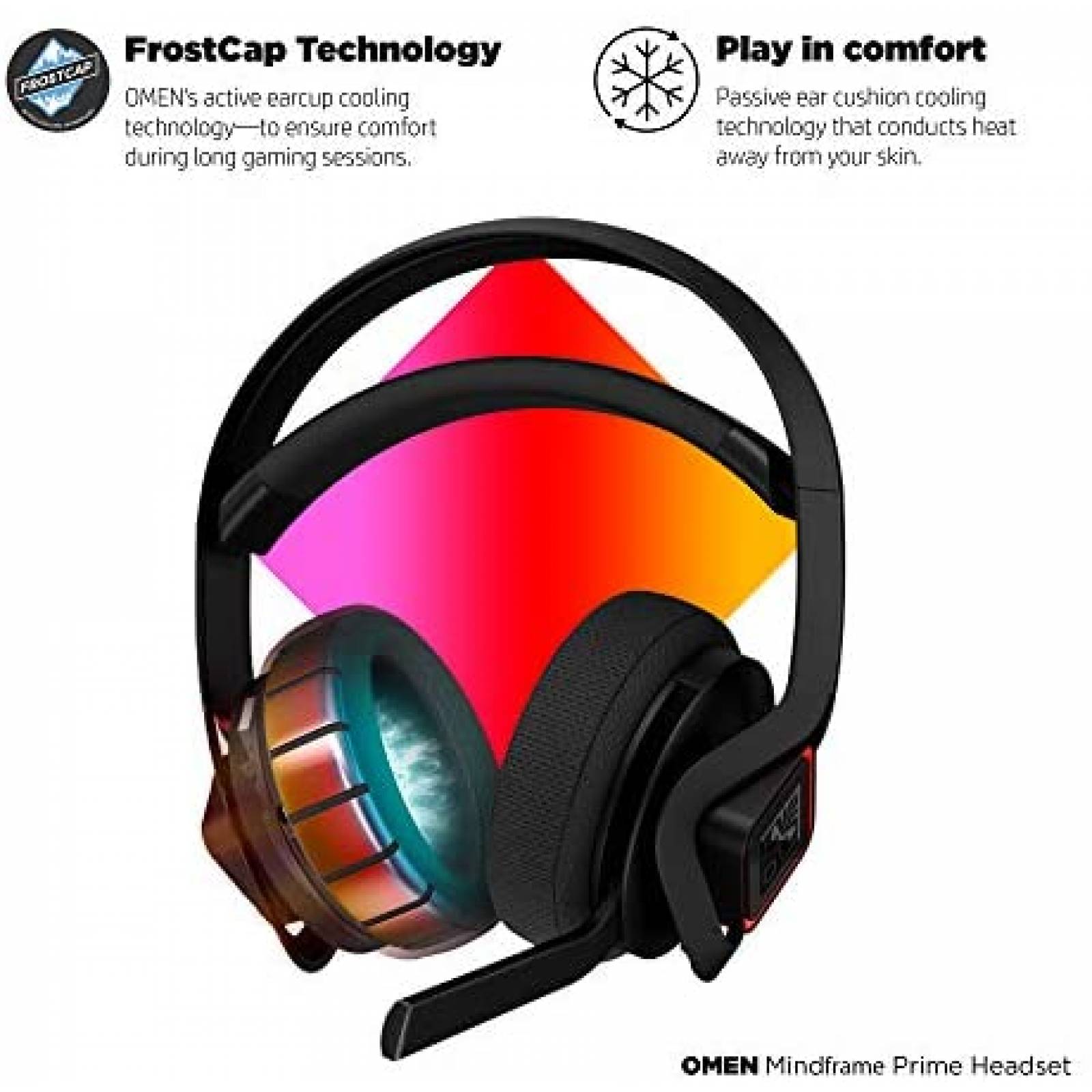 Auriculares para juegos OMEN Mindframe Prime con microfono