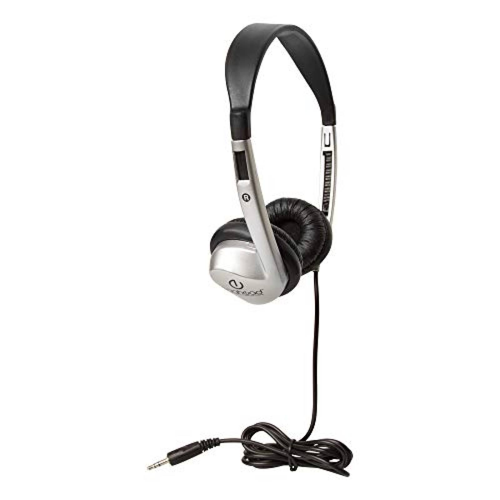 Auriculares Egghead Escolares Con cable plastico -Negro