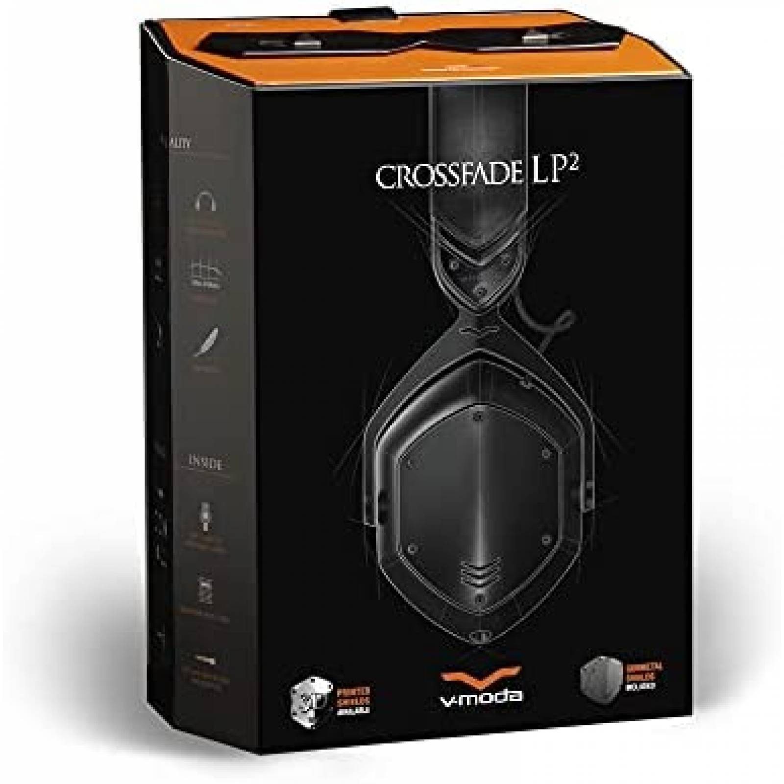 Audifonos V-MODA Crossfade LP2 Aislamiento de ruido -Negro