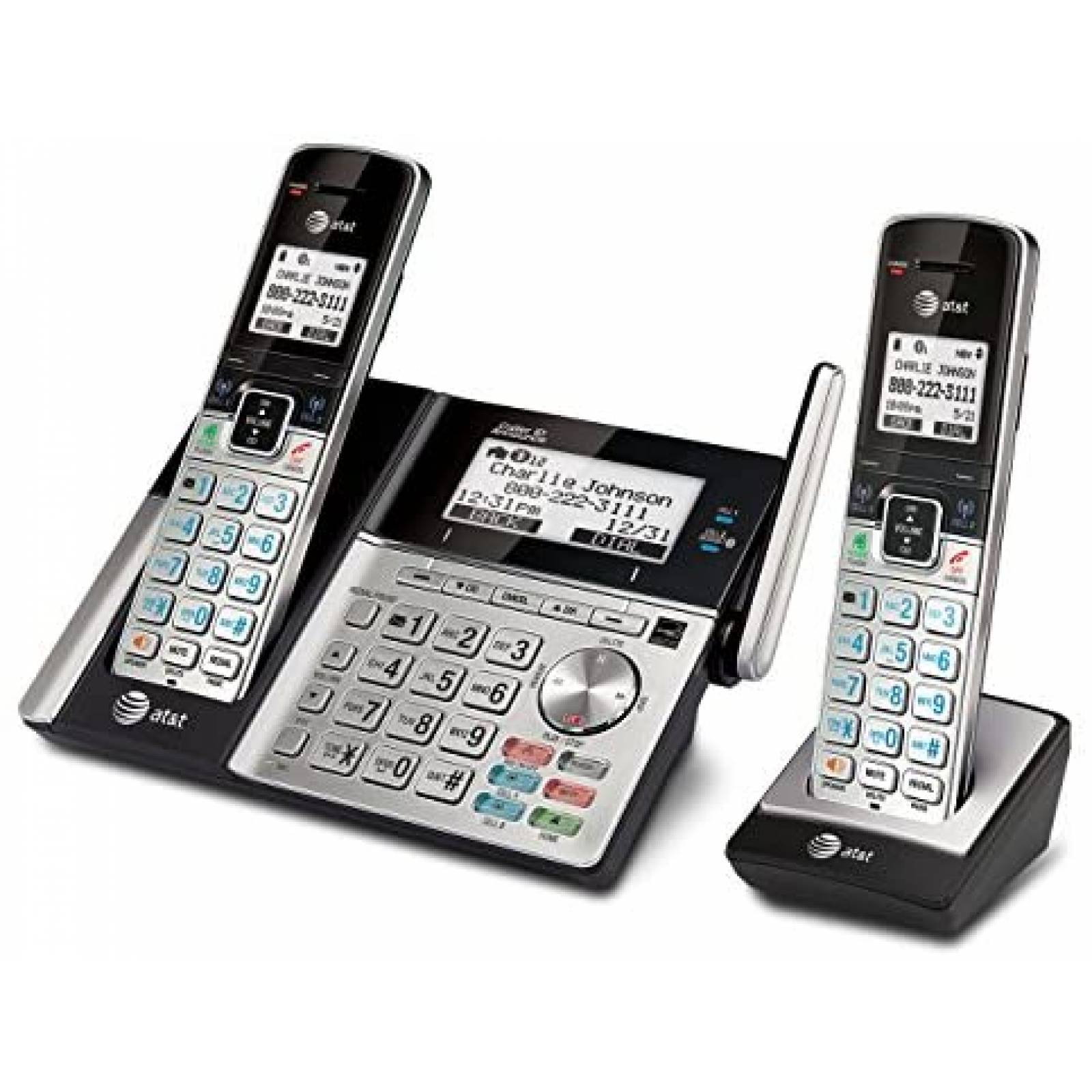 Telefono AT&T TL96273 Expandible bluetooth Base -Gris