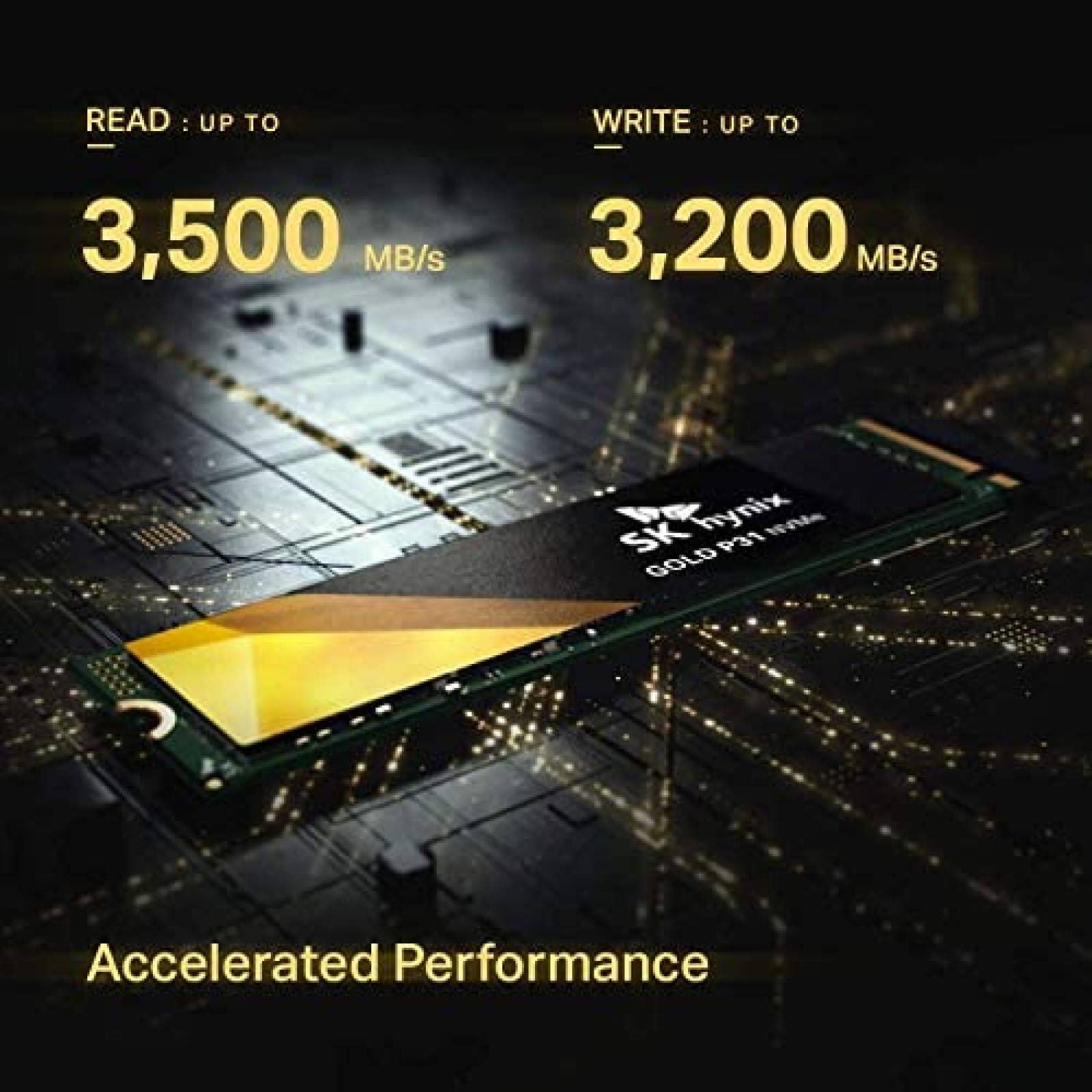 Unidad de estado solido interna SK hynix Gold P31 1TB Gen3