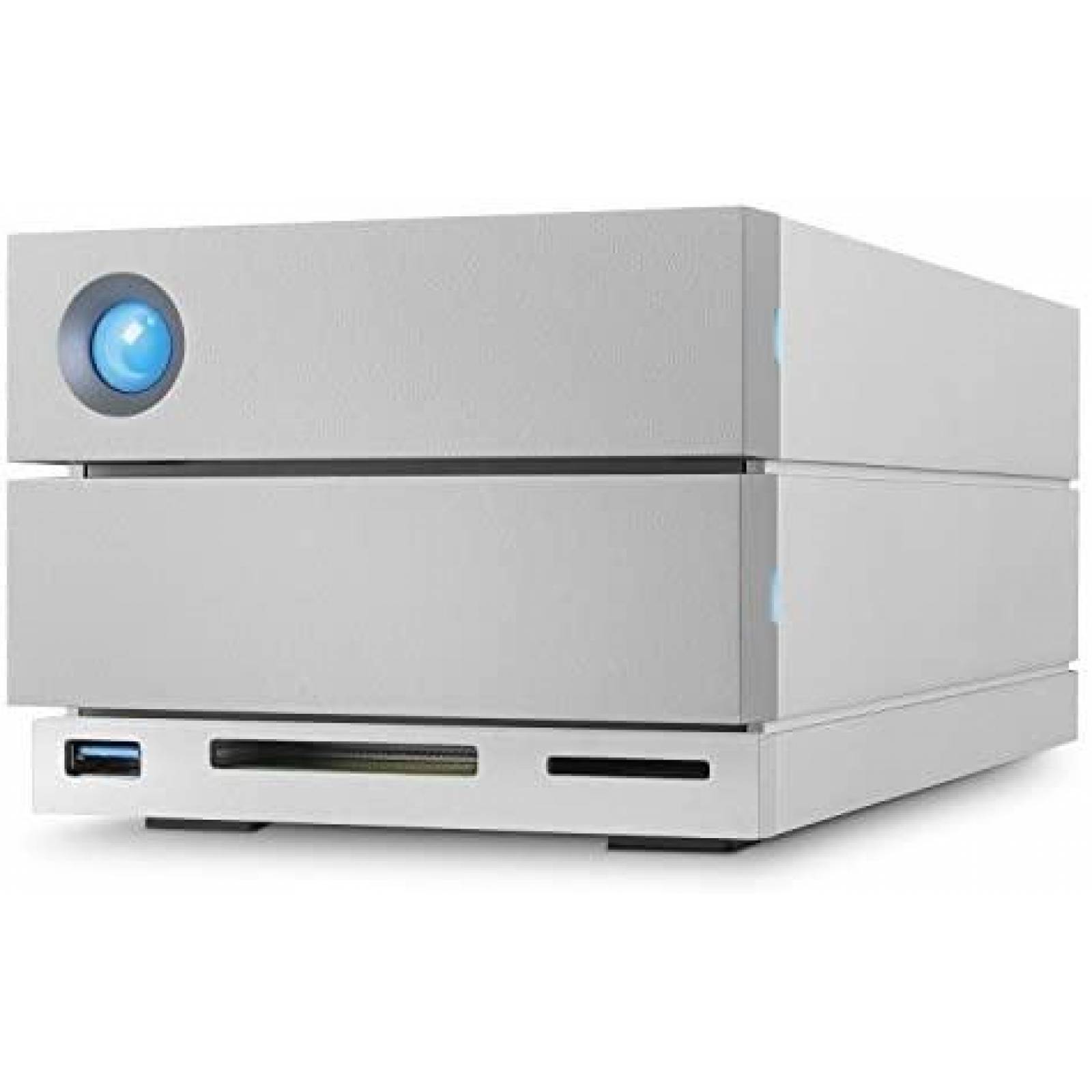 Disco Duro Externo LaCie RAID 20TB 3 USB C USB 2.0 -Blanco