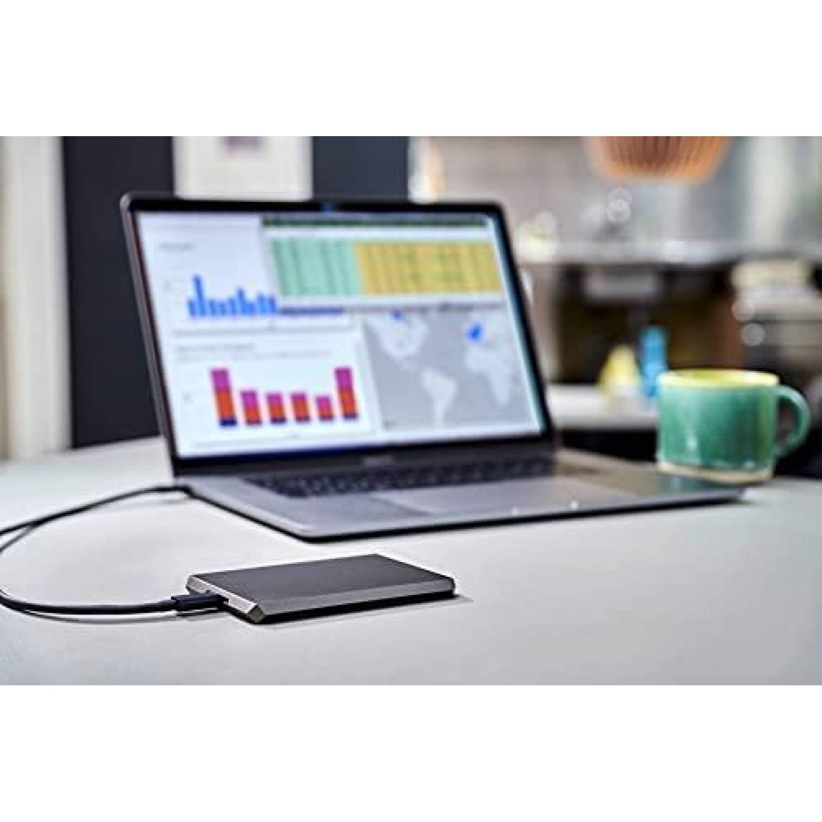 Mobile Drive LaCie STHG4000402 4TB USB tipo C -Blanco