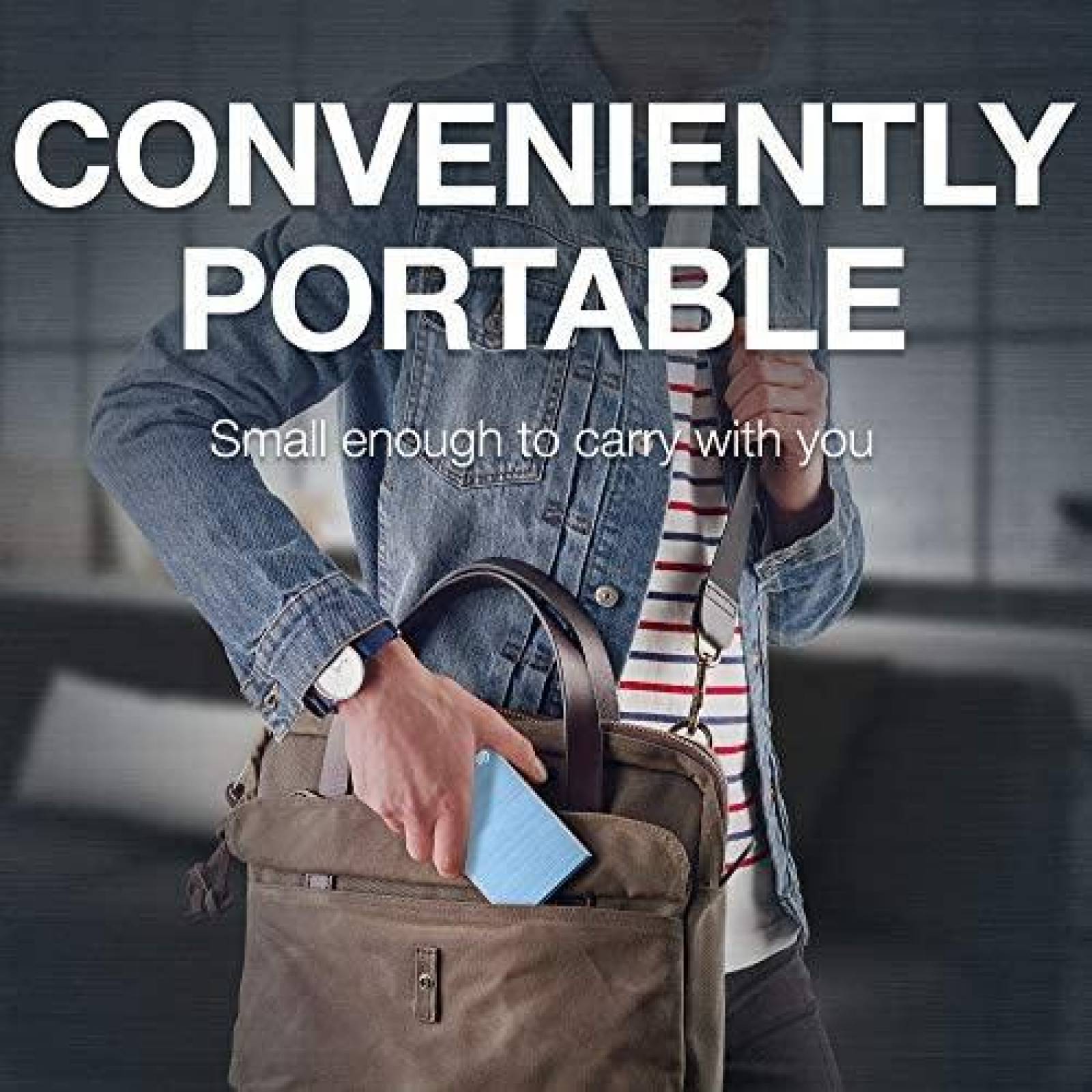 Disco Duro Externo Seagate STKC5000402 5TB Portatil -Azul