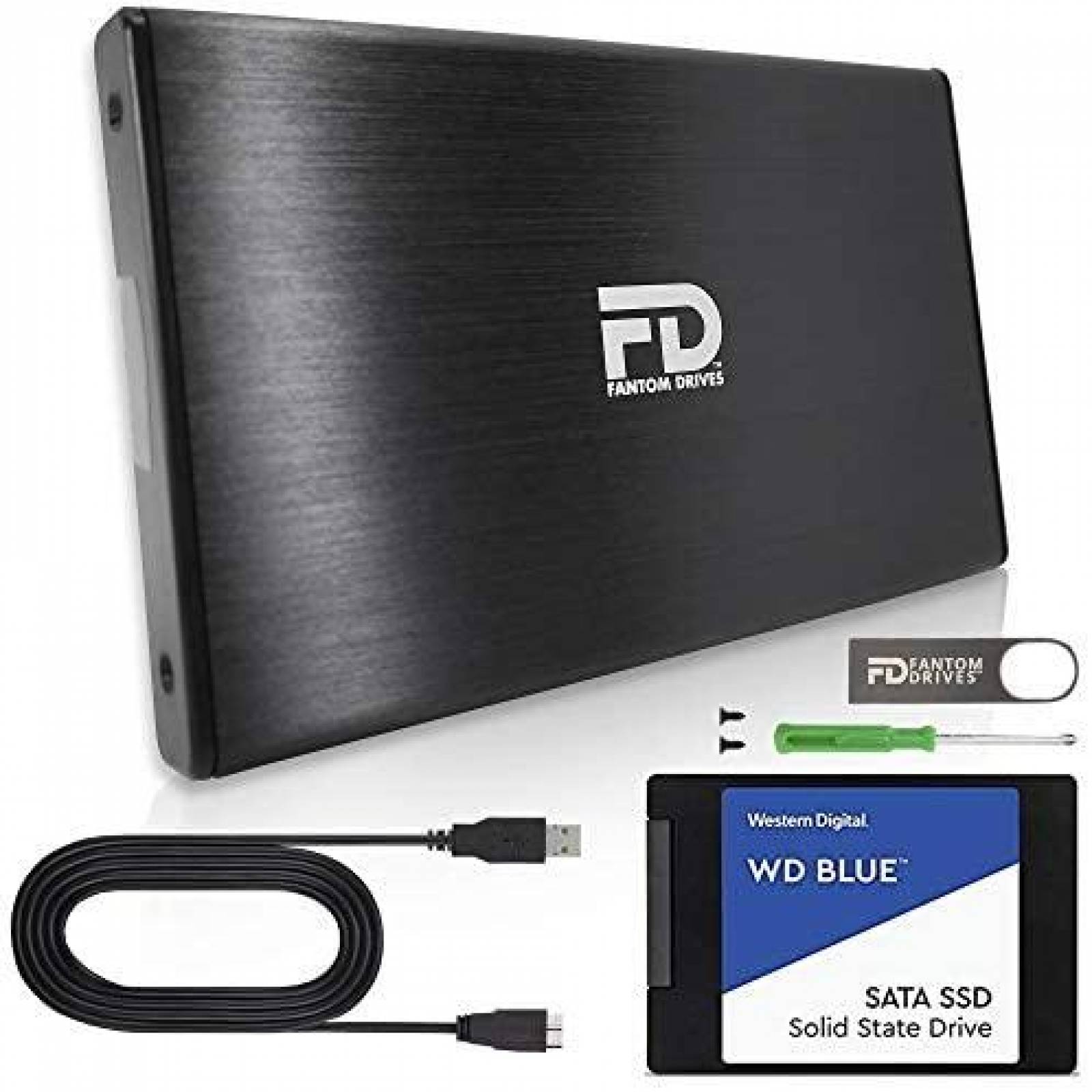Disco Duro Fantom Drives GForce 3 USB de 1TB SSD para PS4
