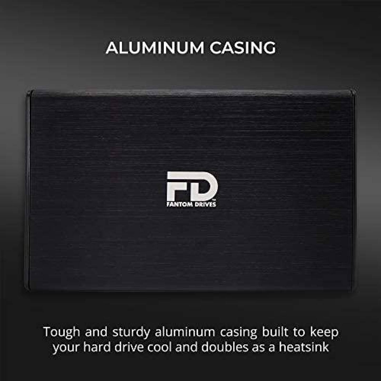 Disco Duro Fantom Drives GForce 3 USB de 1TB SSD para PS4